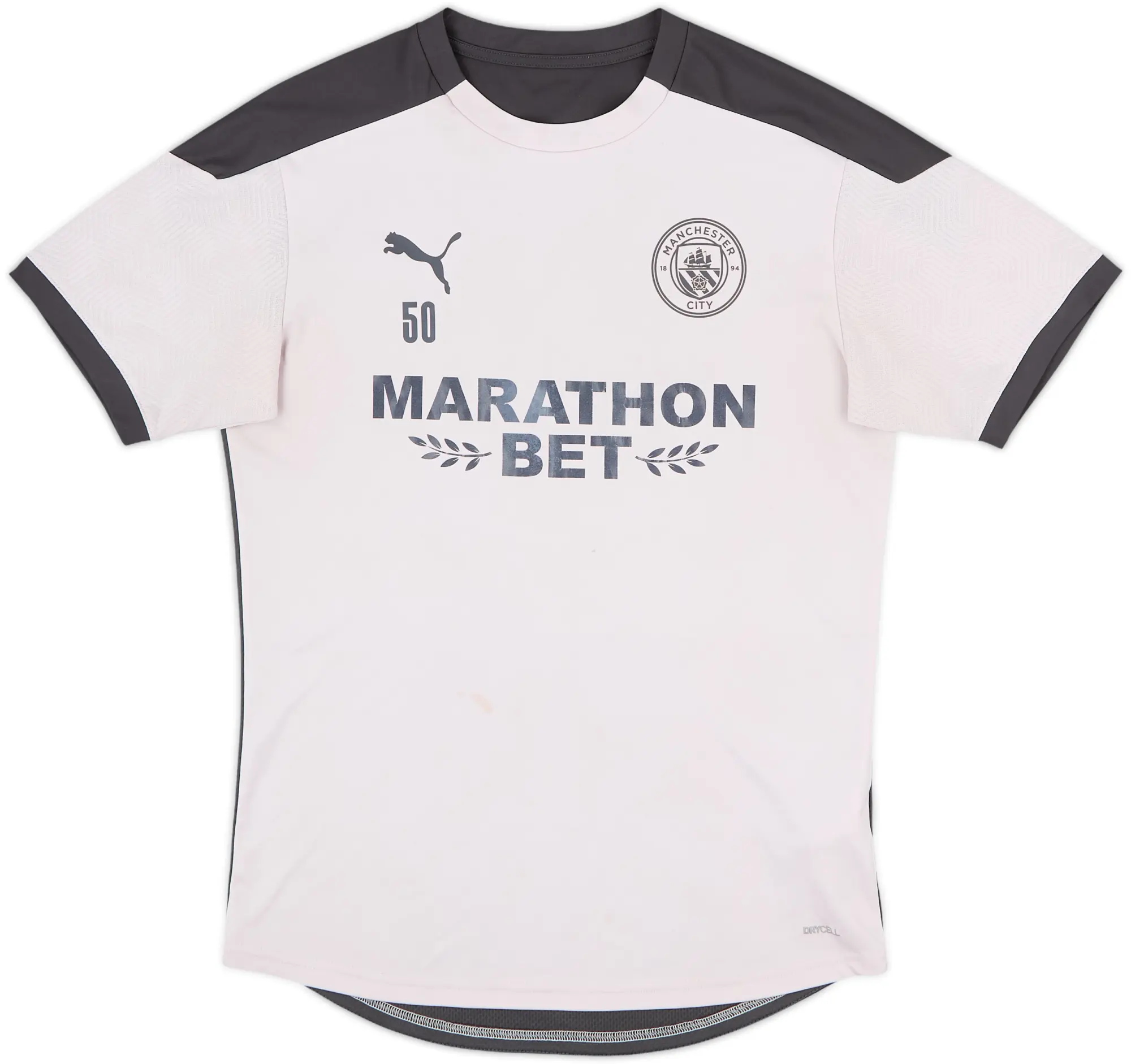 2020-21 Manchester City Puma Player Issue Training Shirt #50 - 7/10 - (M)
