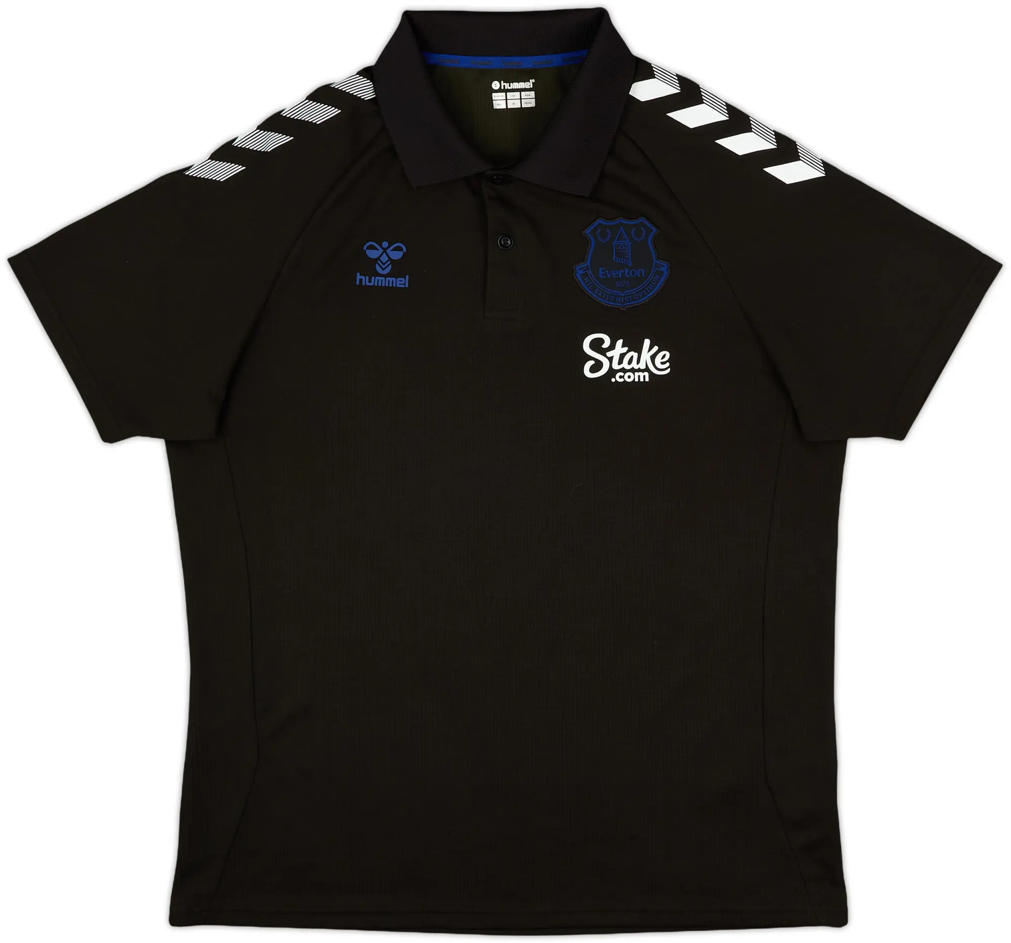 2022-23 Everton Hummel Polo Shirt - 9/10 - (XXL)