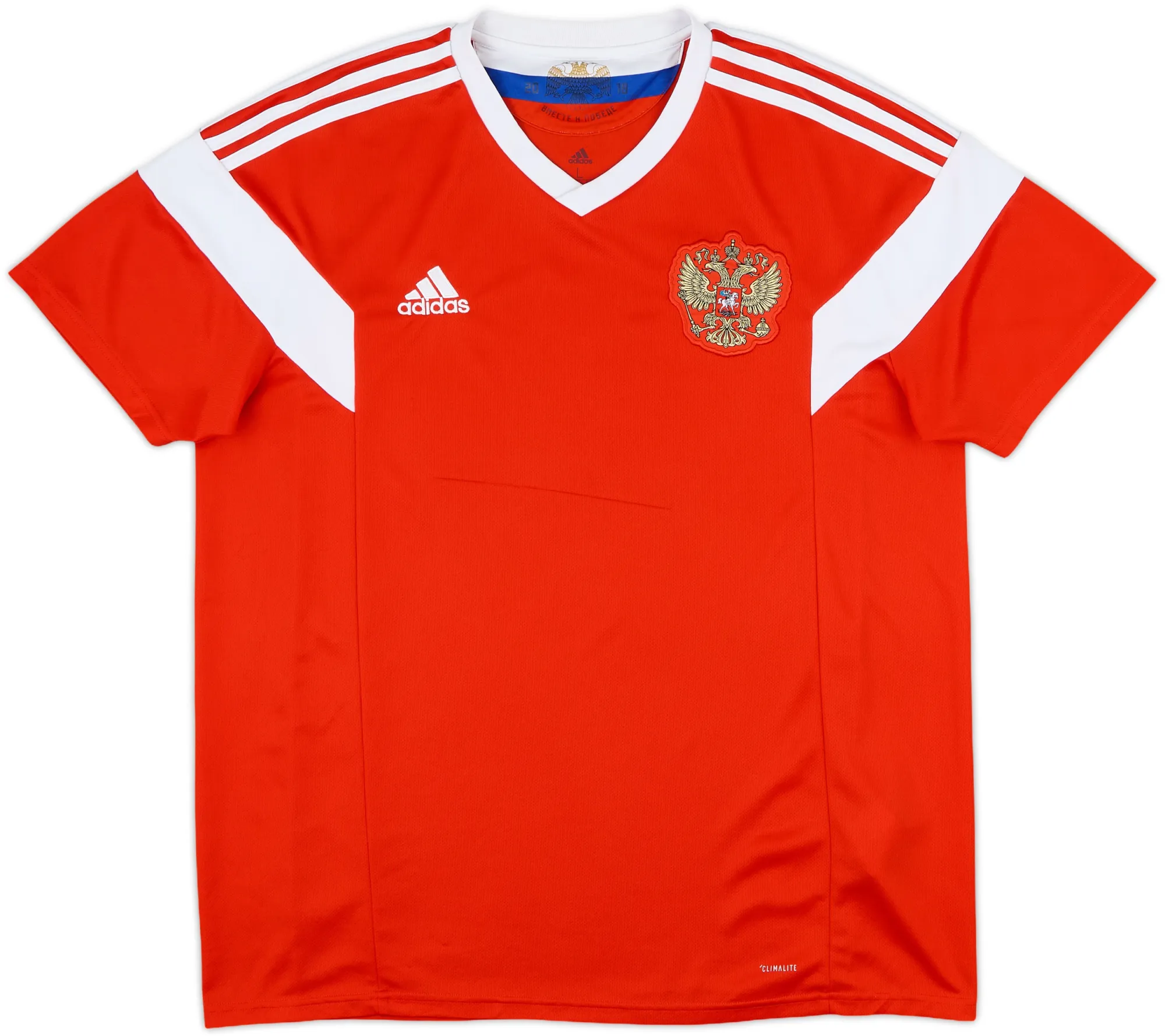 adidas Russia Mens SS Home Shirt 2018