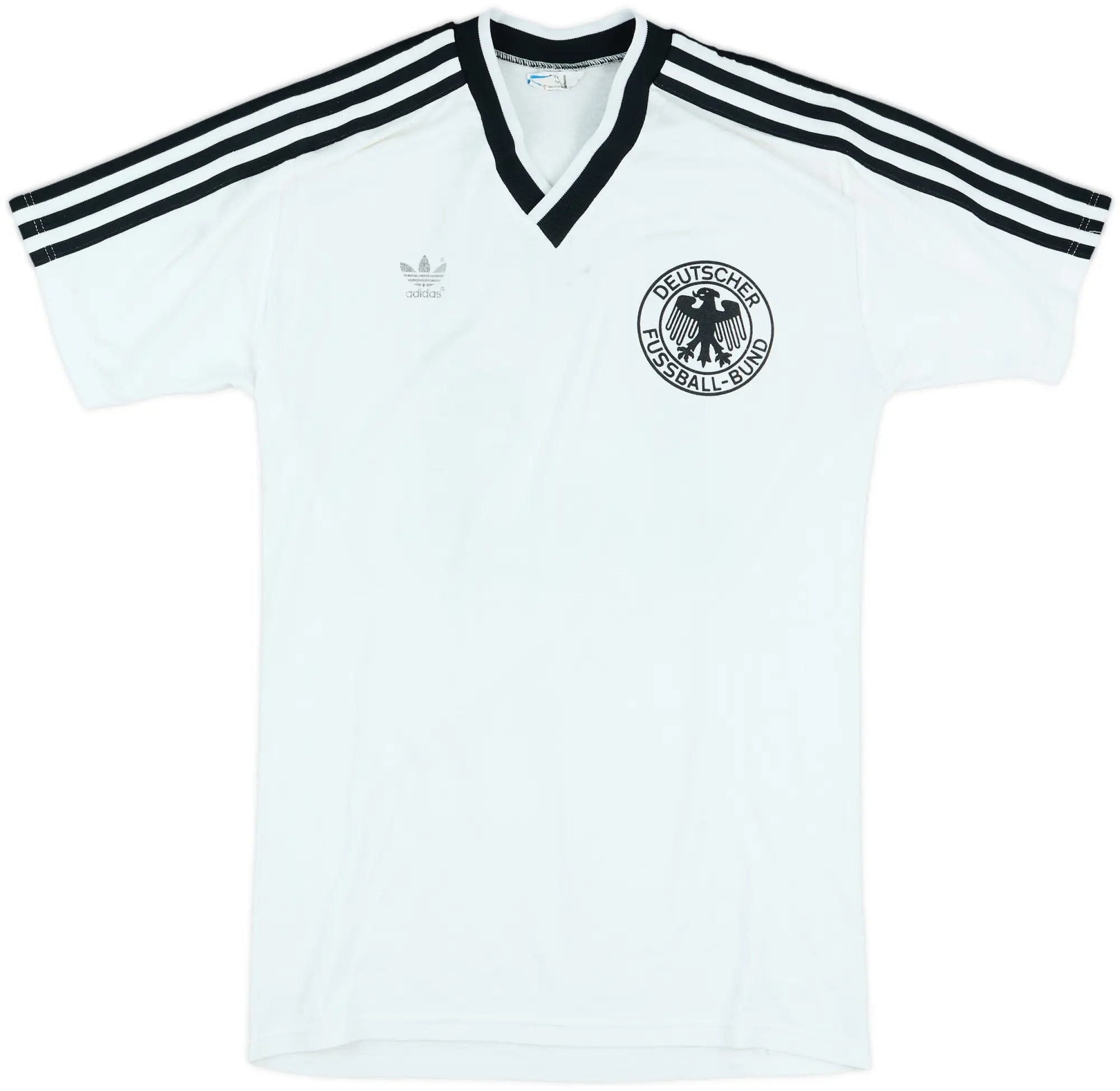 1984-86 West Germany Home Shirt #7 - 8/10 - (M)