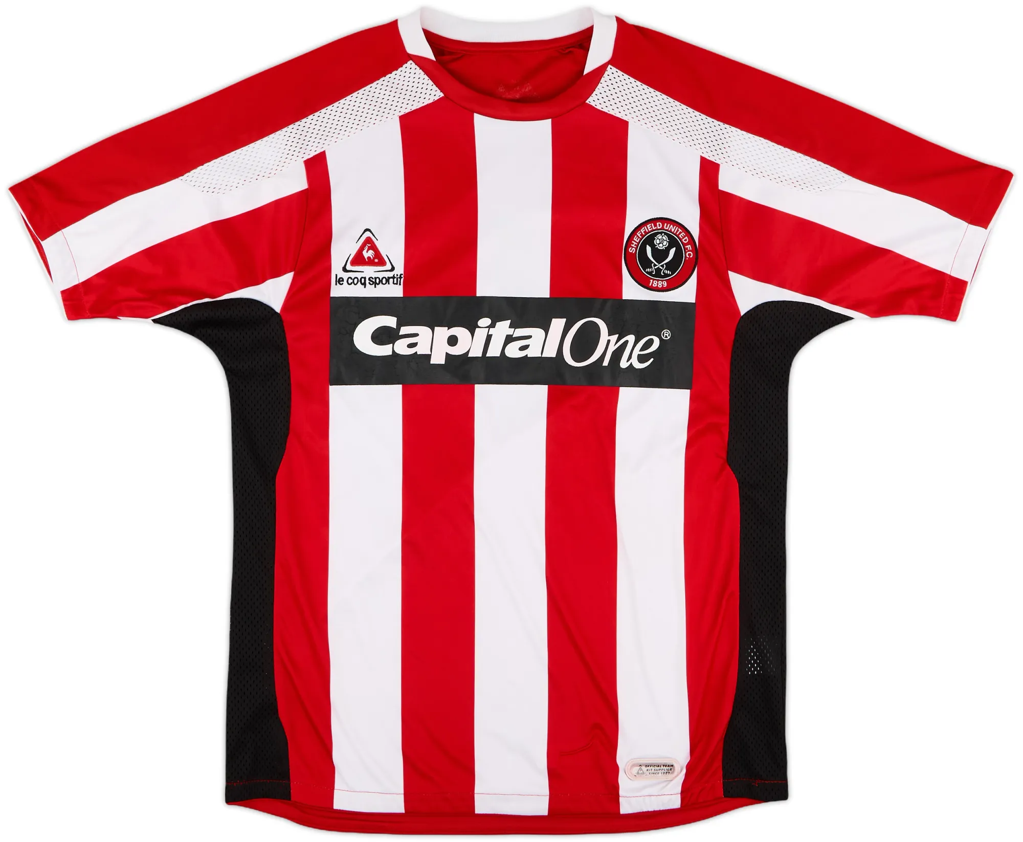 LeCoqSportif Sheffield United Mens SS Home Shirt 2007/08