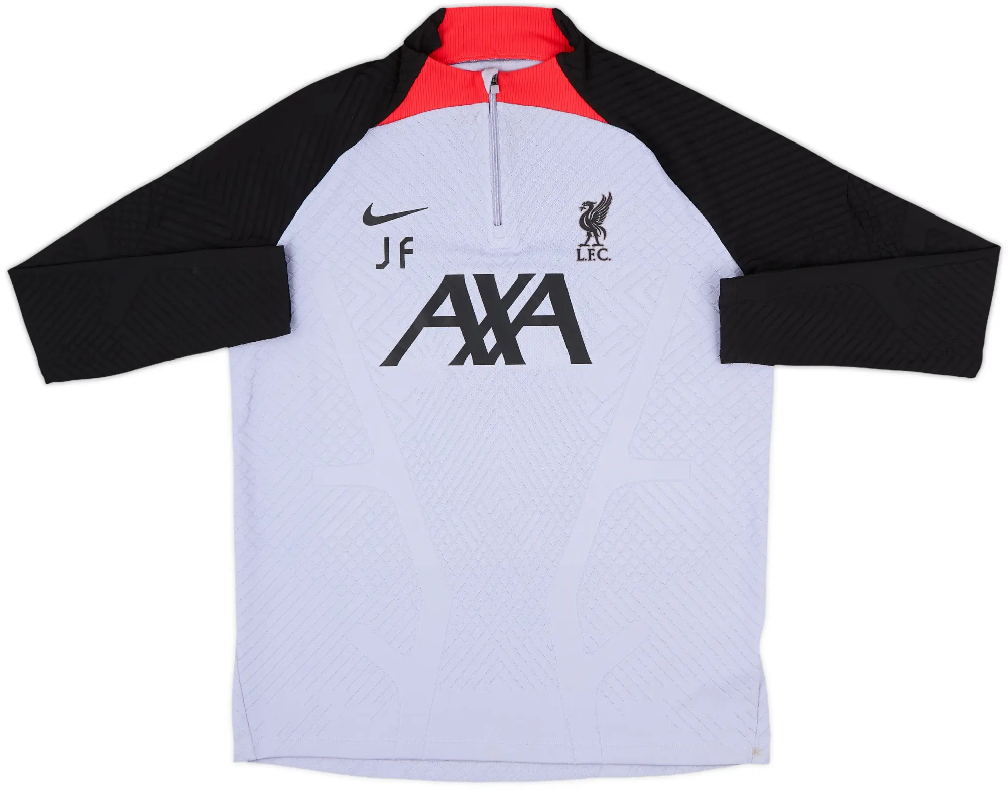 2022-23 Liverpool Nike Staff Issue Dri-Fit ADV 1/4 Zip Training Top JF - 8/10 - (L)