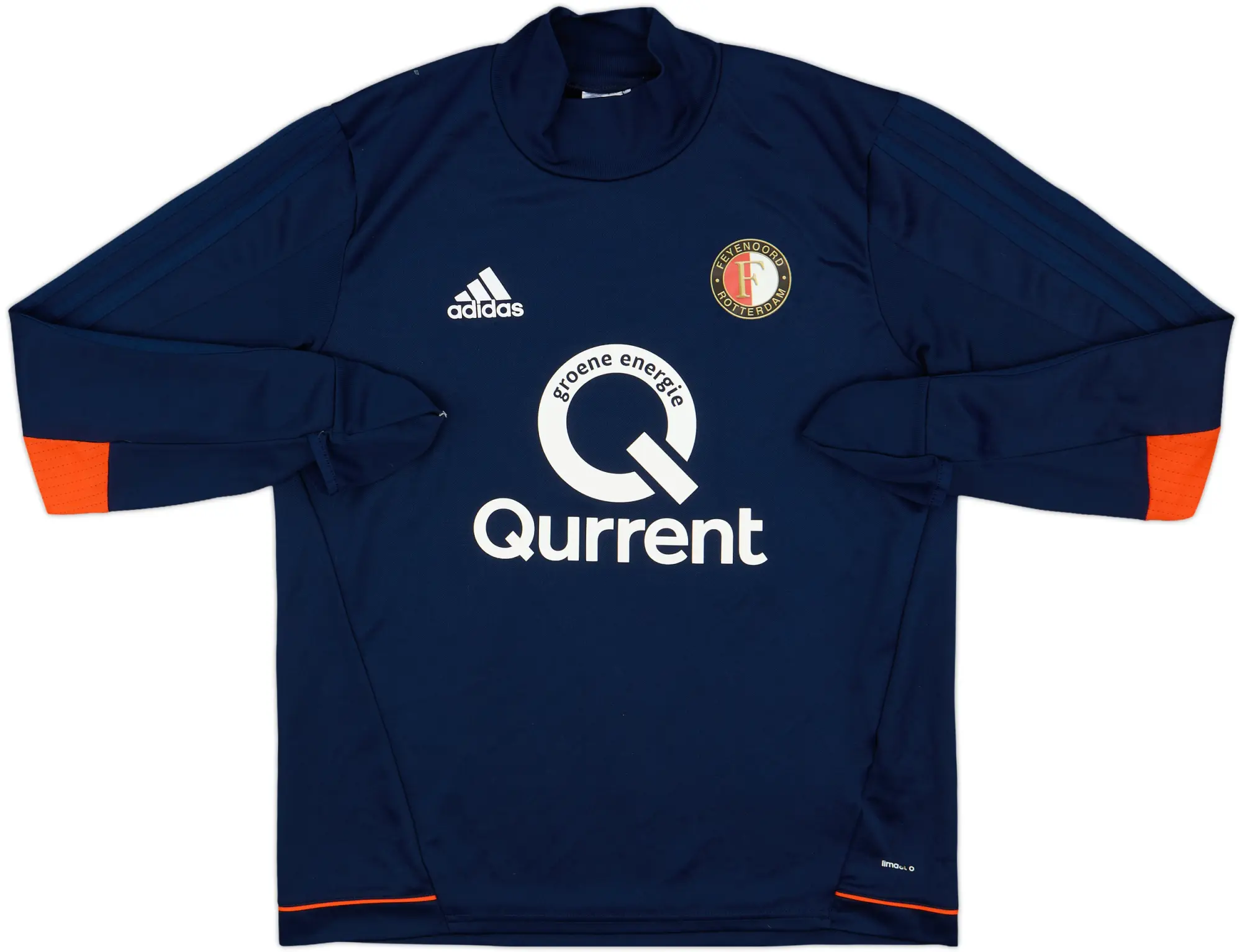 2017-18 Feyenoord adidas Drill Top - 8/10 - (L)
