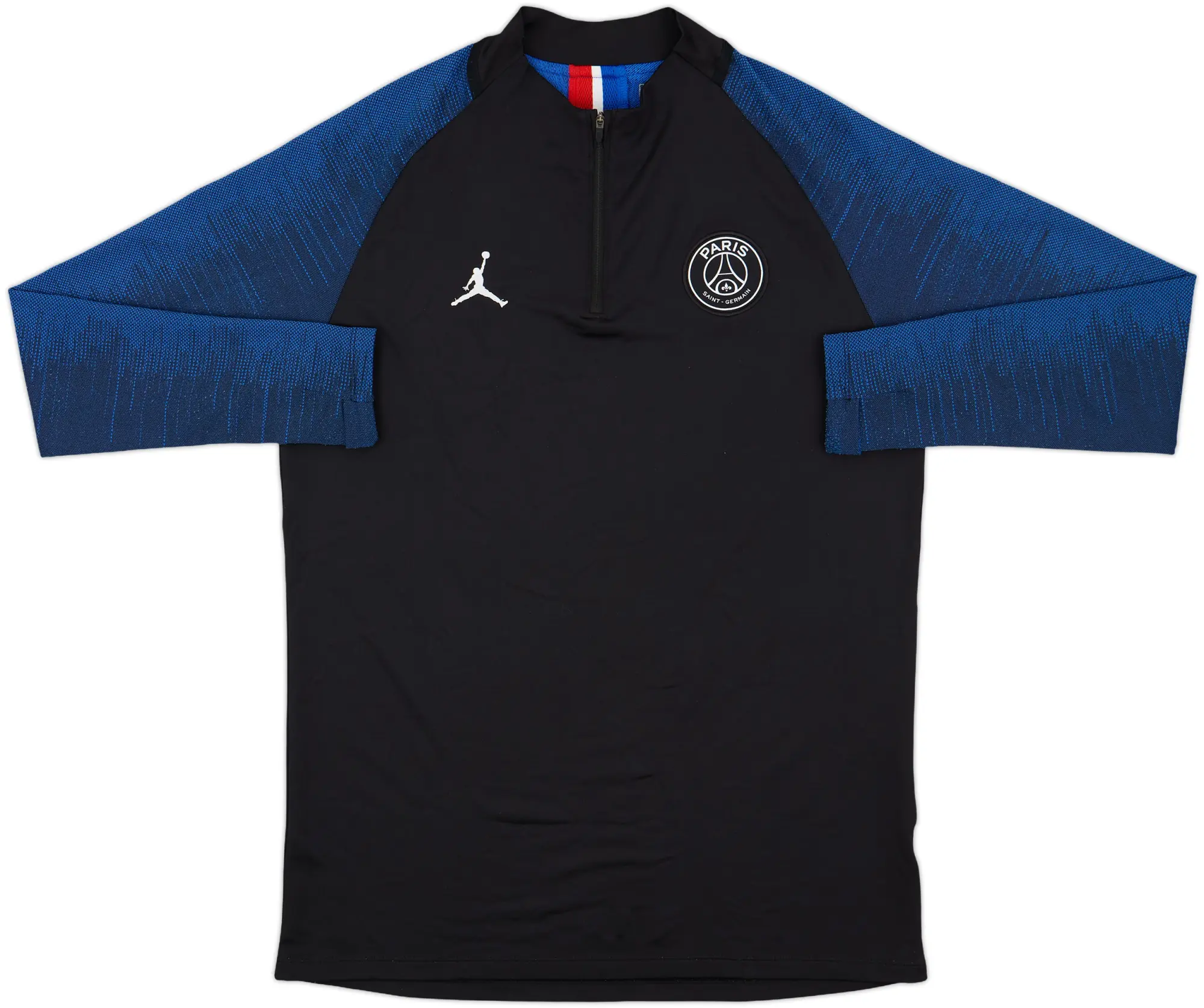 2020-21 Paris Saint-Germain Nike 1/4 Zip Drill Top - 8/10 - (L)