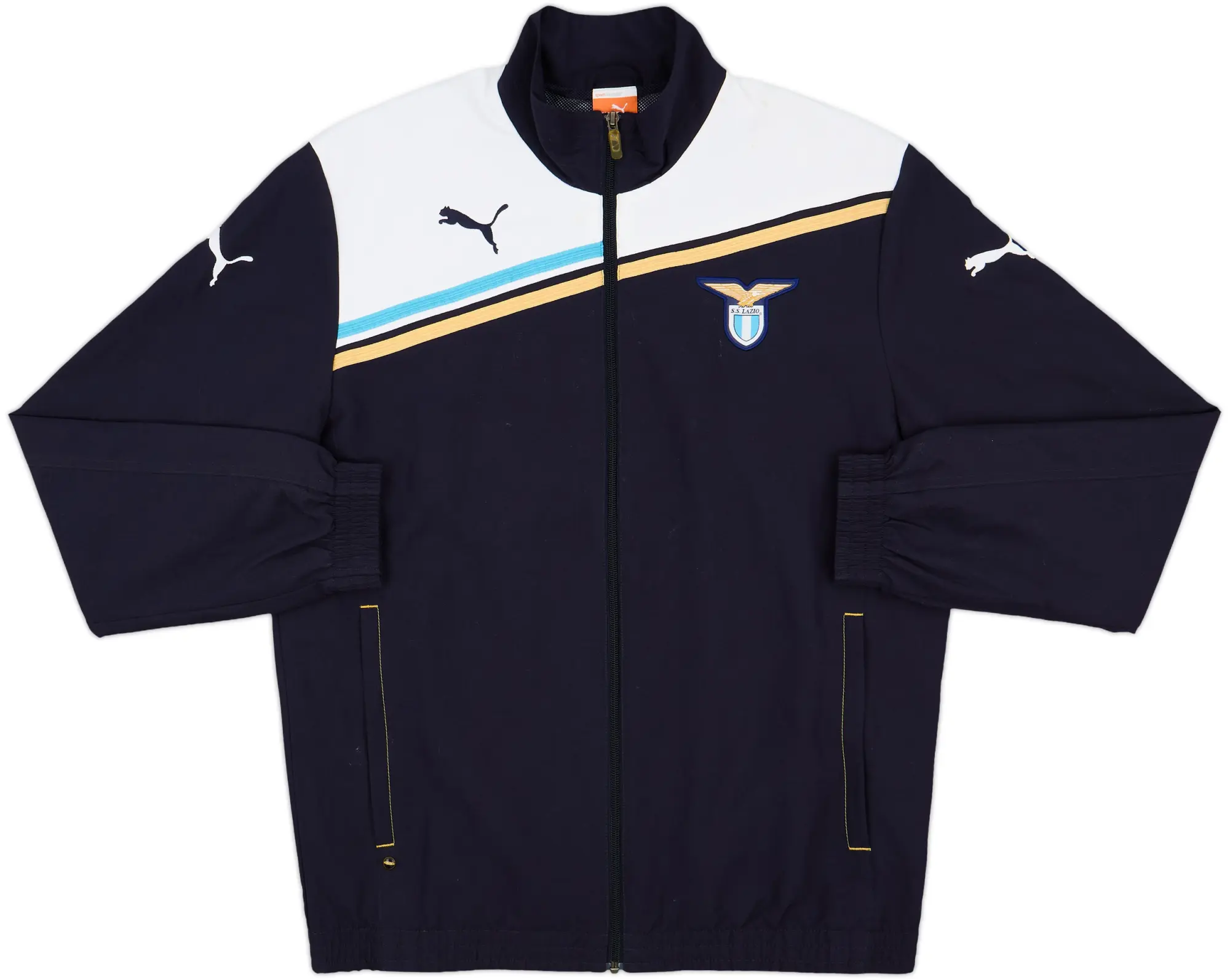 2011-12 Lazio Puma Track Jacket - 7/10 - (M)