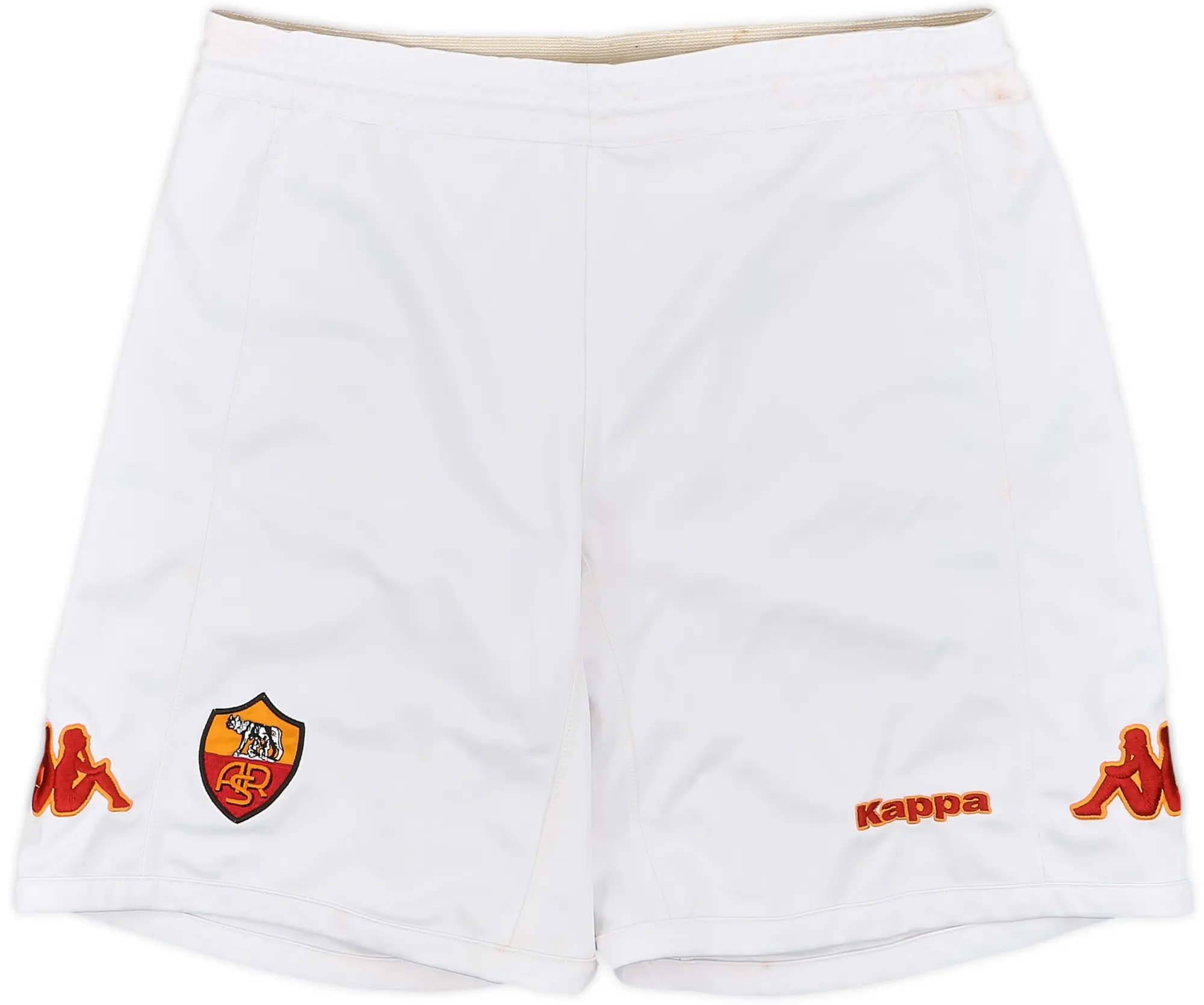 2009-10 Roma Home Shorts - 8/10 - (L)