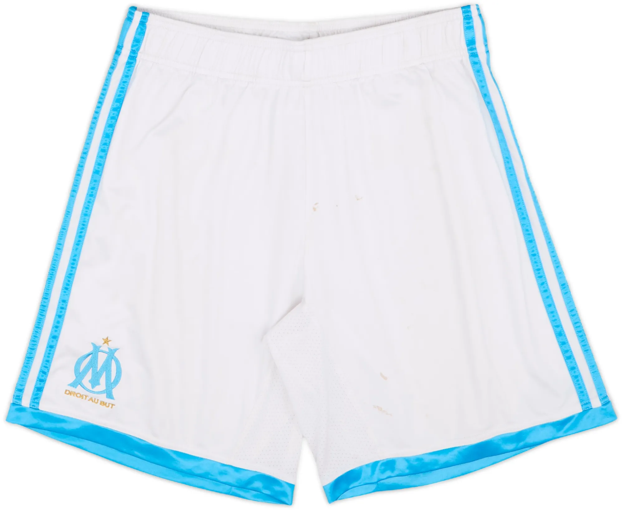 2013-14 Olympique Marseille Home Shorts - 6/10 - (L)