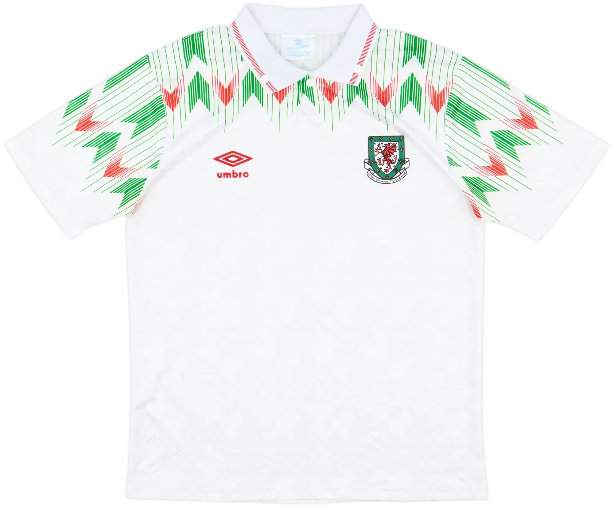 1990-92 Wales Away Shirt - 9/10 - (L)