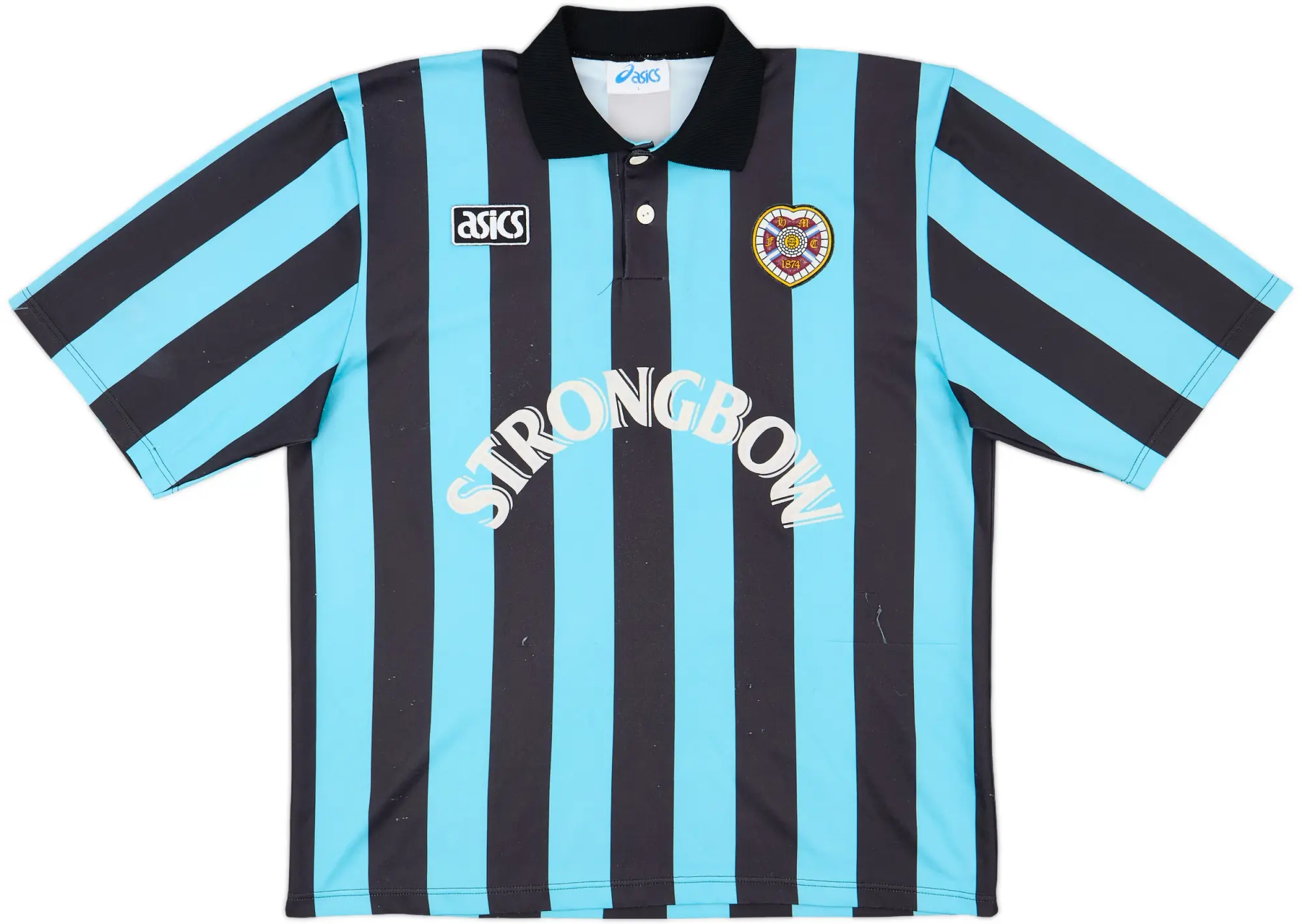 1993-94 Hearts Away Shirt - 8/10 - (L)