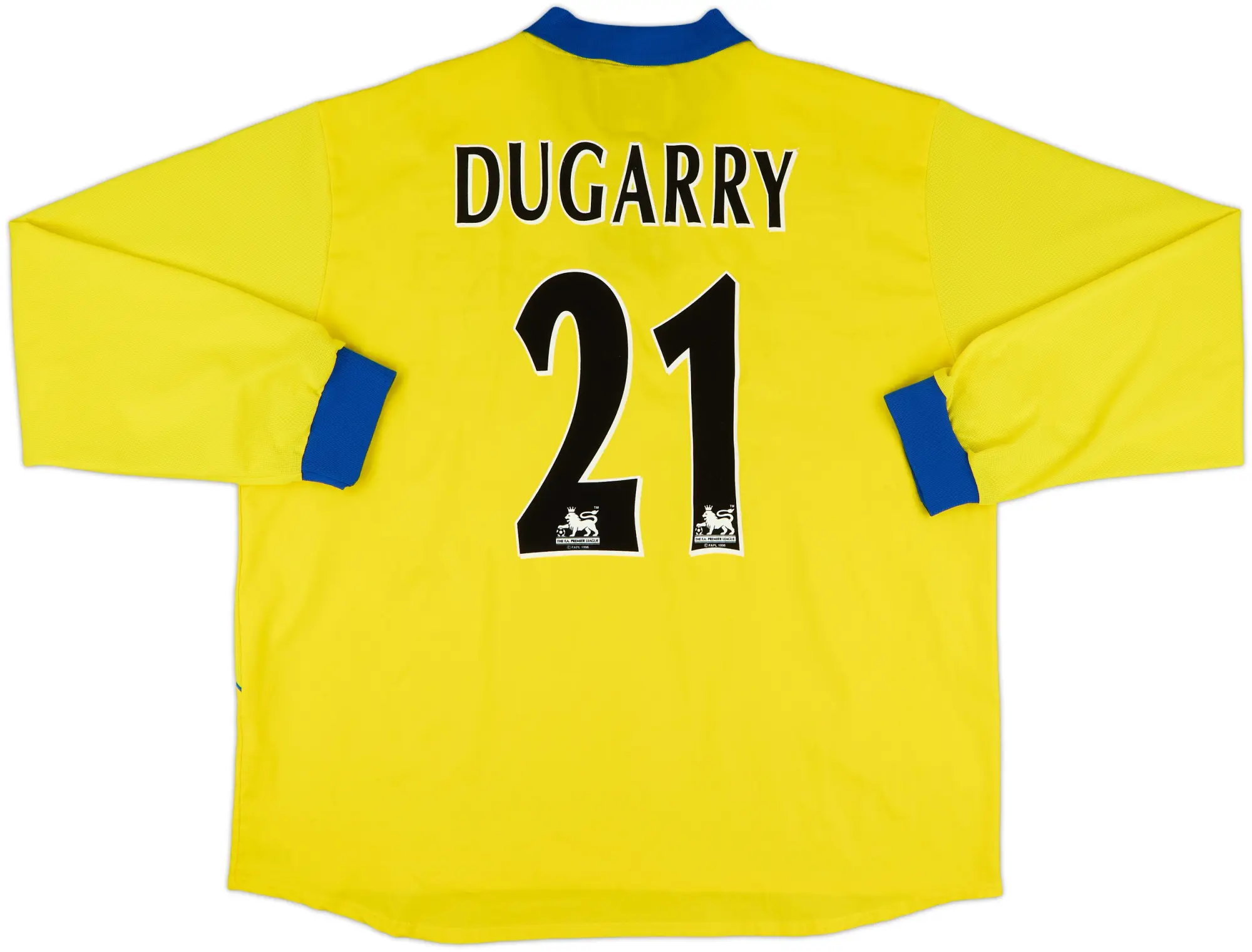 2003-04 Birmingham Away L/S Shirt Dugarry #21 - 7/10 - (XL)