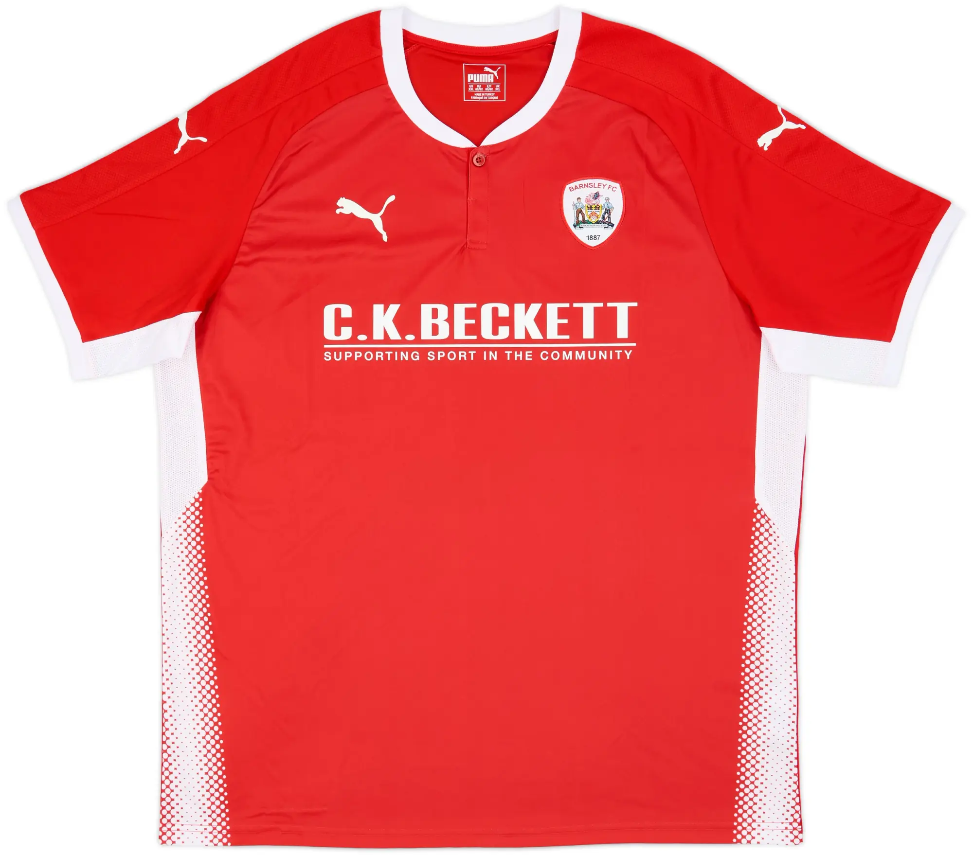 2017-18 Barnsley Home Shirt - 9/10 - (XXL)