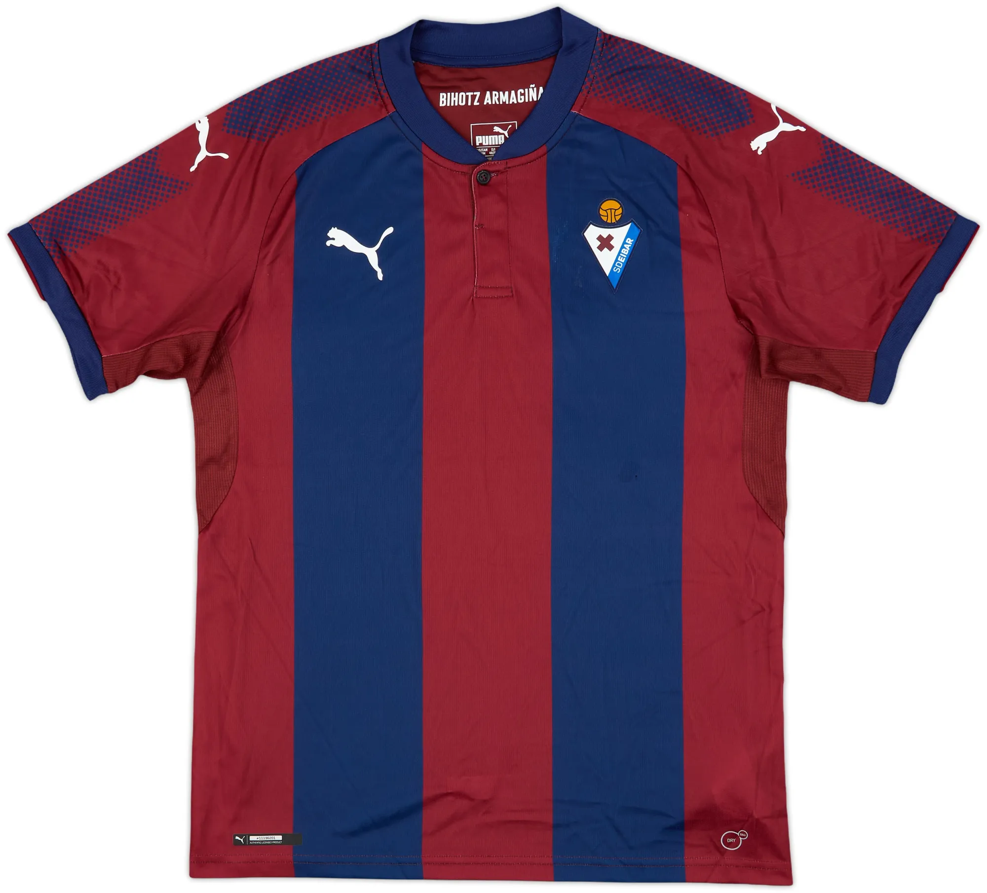 Puma Eibar Mens SS Home Shirt 2017/18