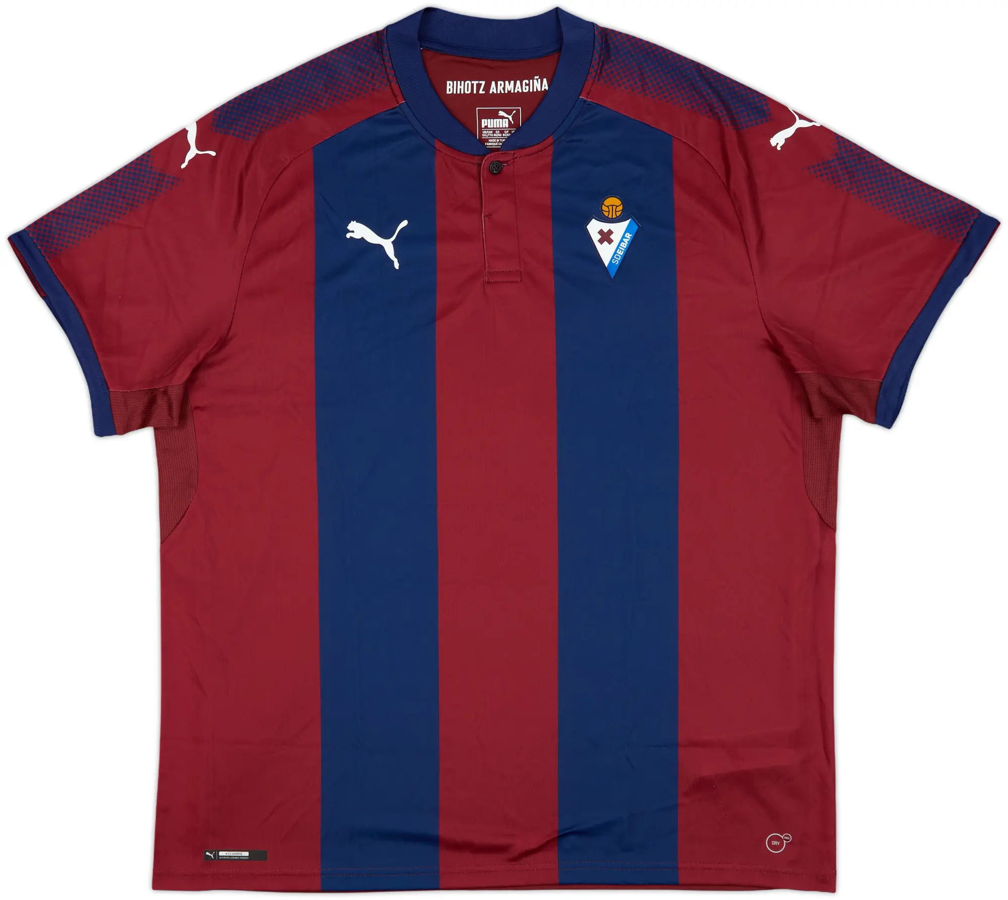 2017-18 Eibar Home Shirt - 8/10 - (XXL)