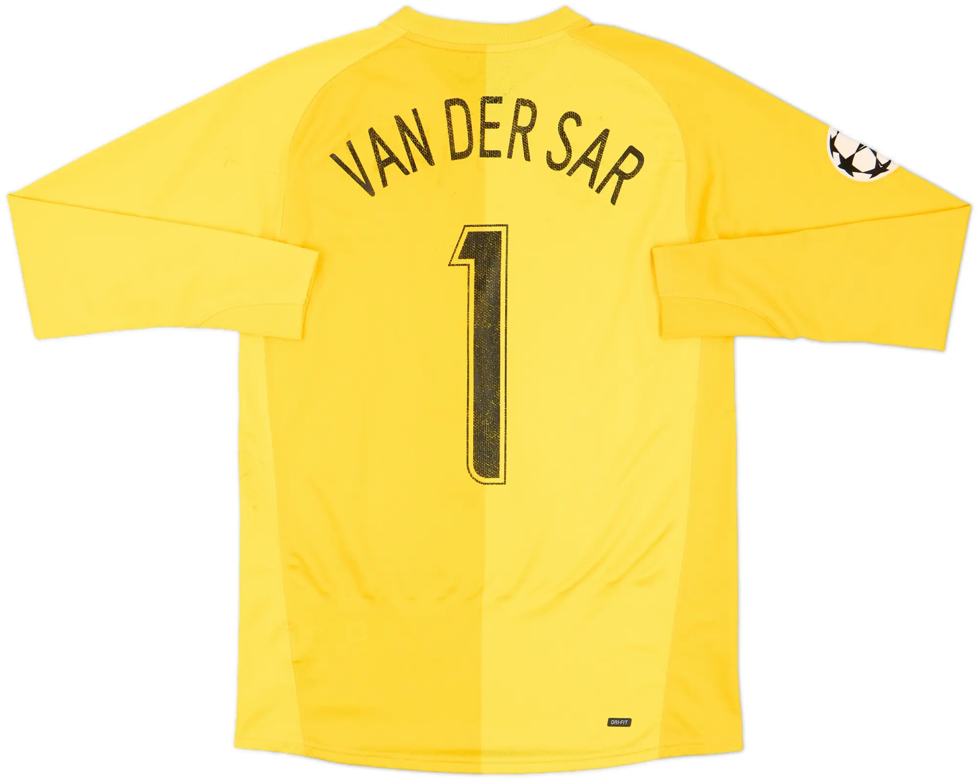 2006-07 Manchester United GK Shirt Van Der Sar #1 - 5/10 - (XL.Boys)
