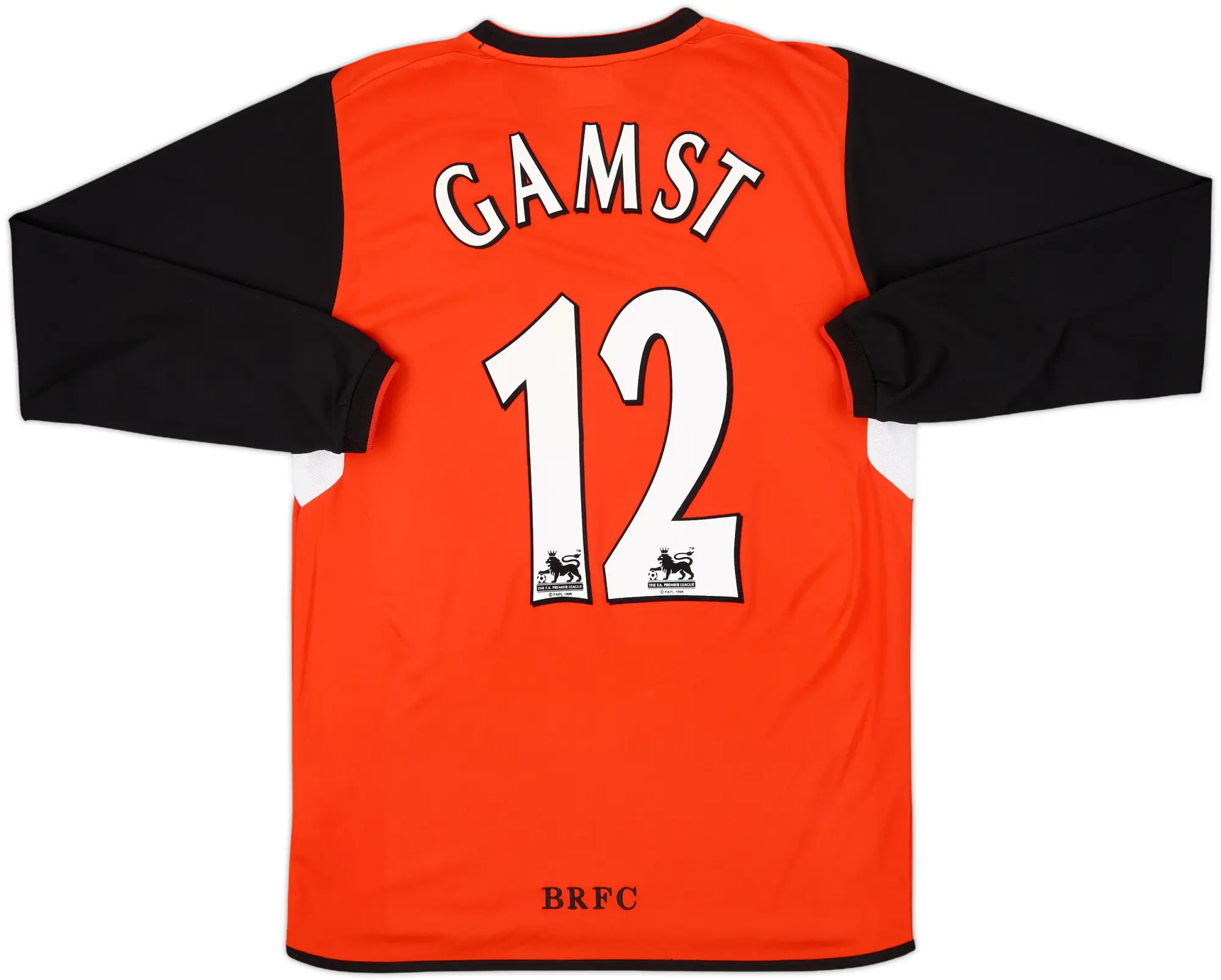 2004-05 Blackburn Away L/S Shirt Gamst #12 - 8/10 - (S)