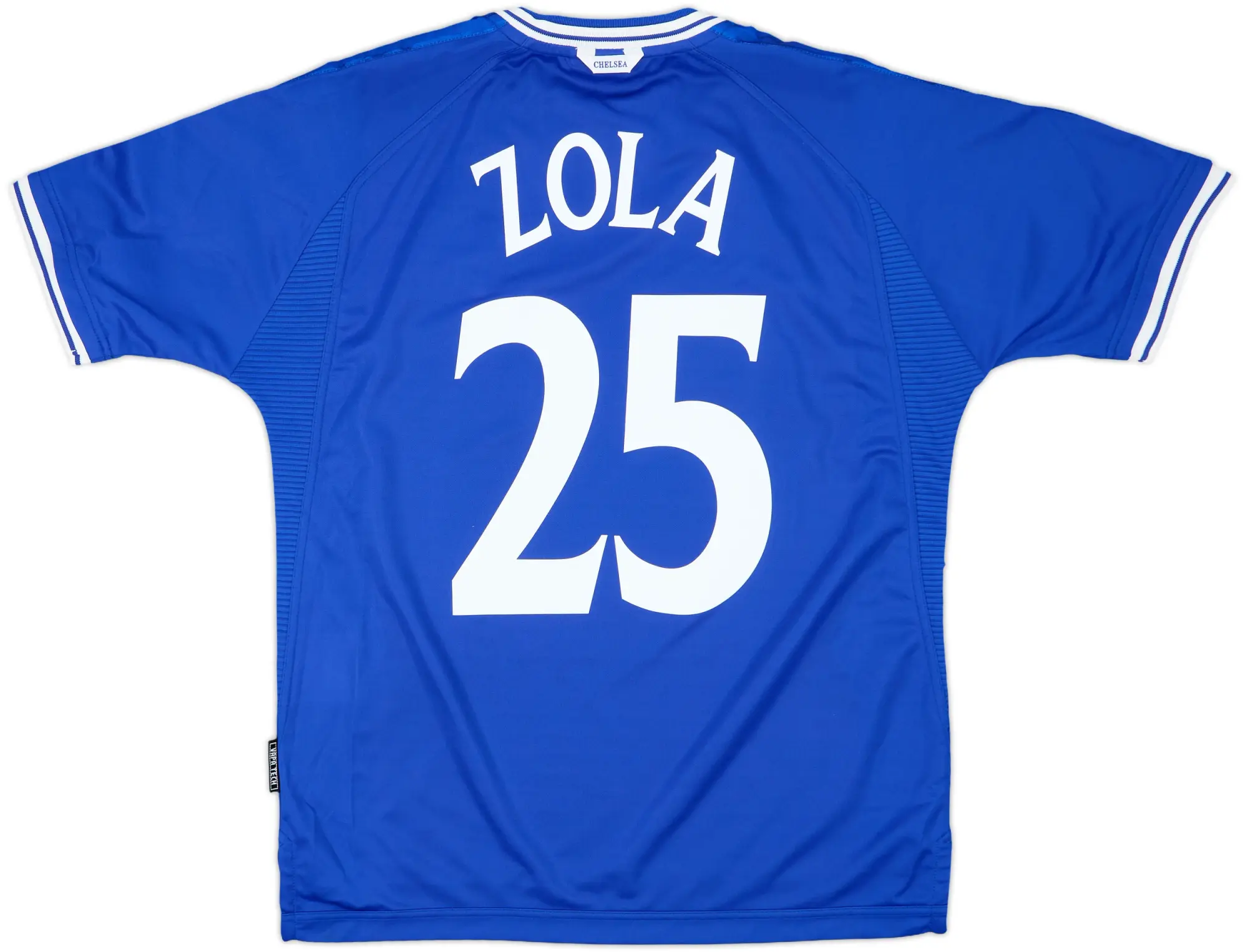 1999-01 Chelsea Home Shirt Zola #25 - 10/10 - (M)