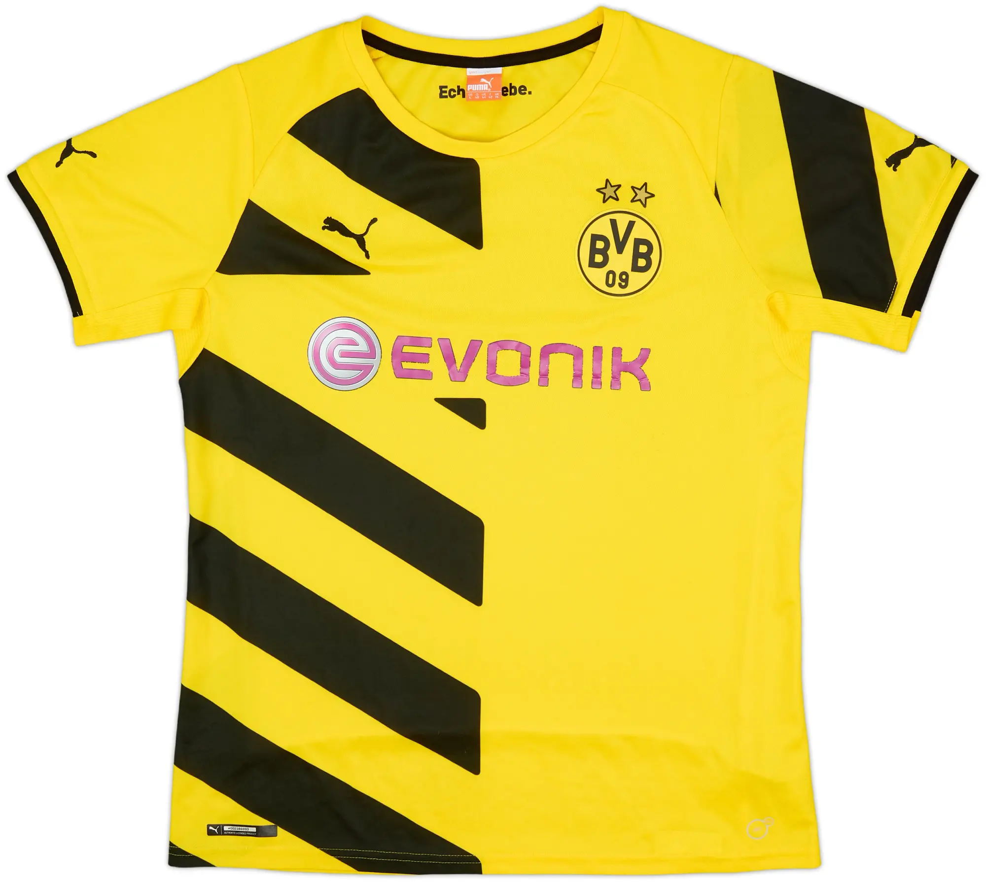 2014-15 Borussia Dortmund Home Shirt - 6/10 - (Women's M)