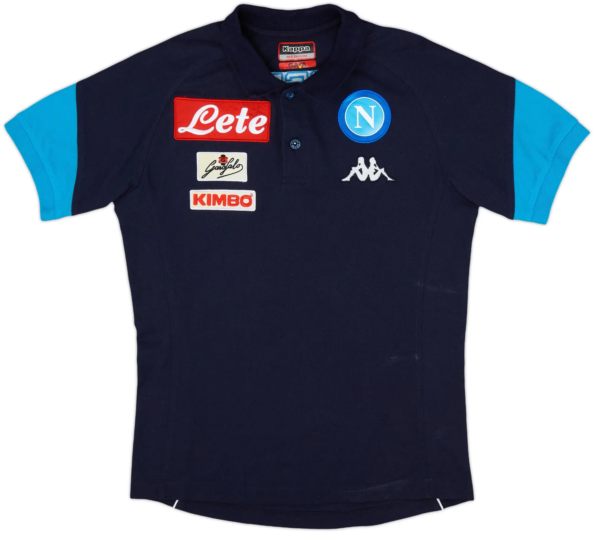 2016-17 Napoli Kappa Polo Shirt - 9/10 - (M)