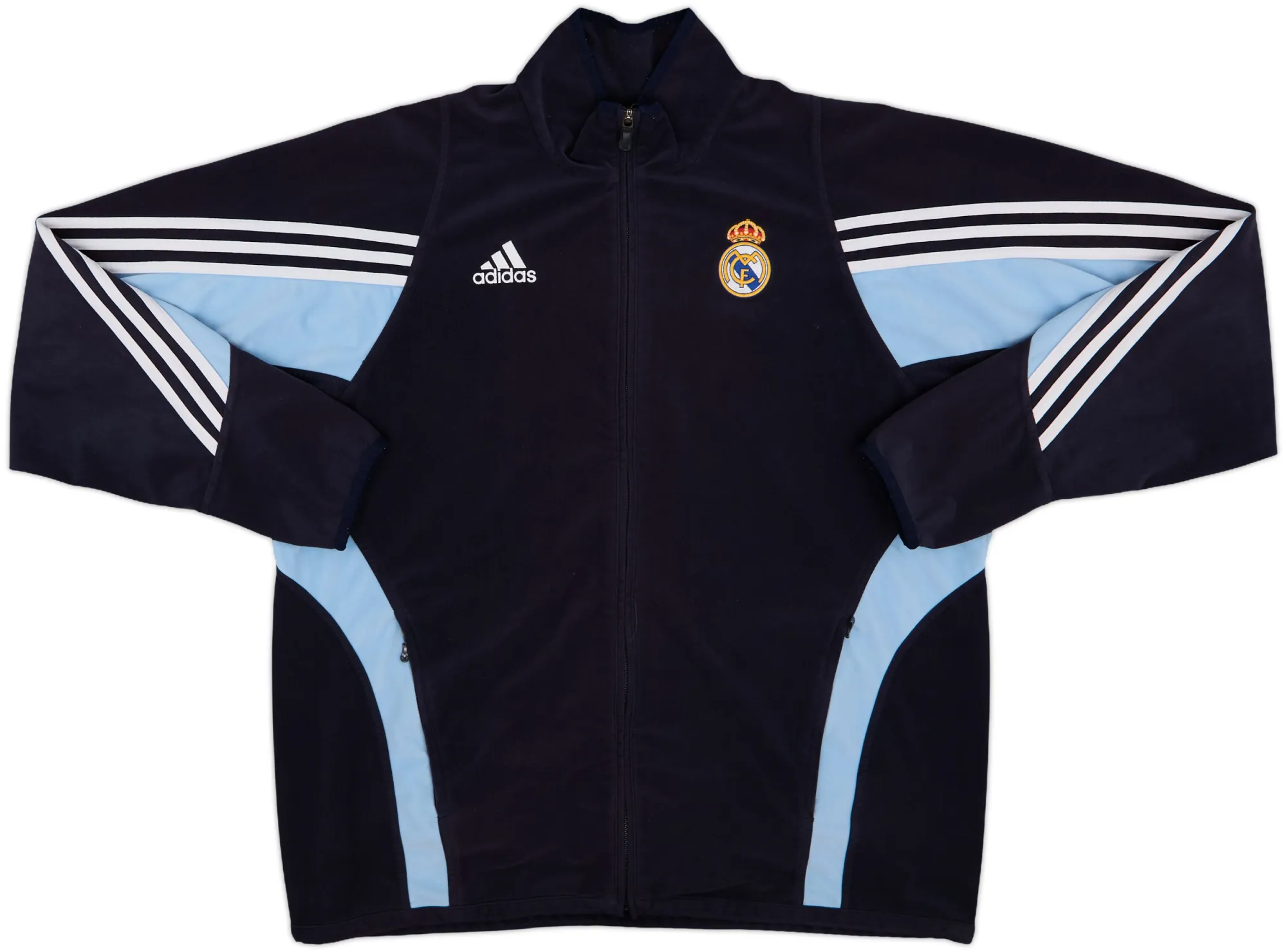 2003-04 Real Madrid adidas Track Jacket - 8/10 - (L/XL)