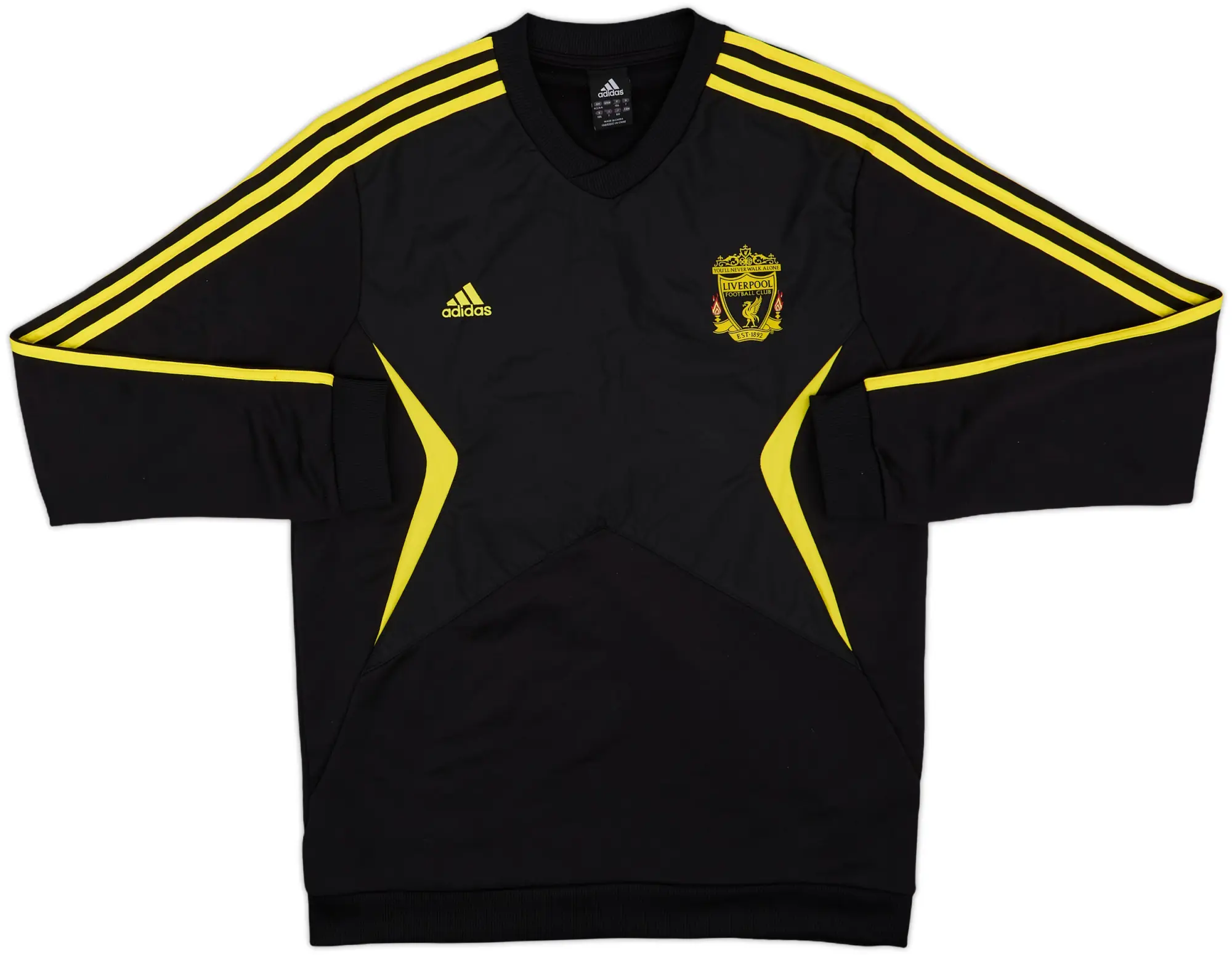 2010-11 Liverpool adidas Drill Top - 8/10 - (L)