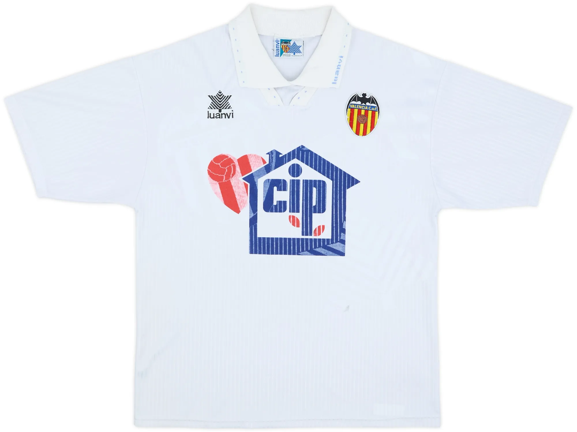 Home Valencia Mens SS Home Shirt 1993/94