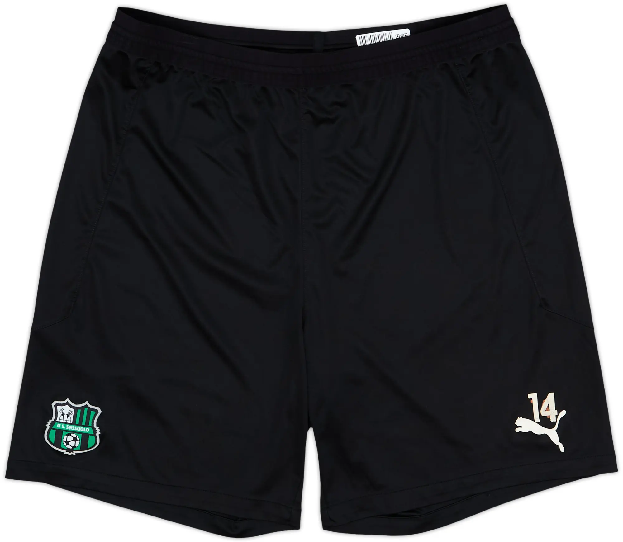 2021-22 Sassuolo Player Issue Puma Training Shorts #14 - 7/10 - (XL)