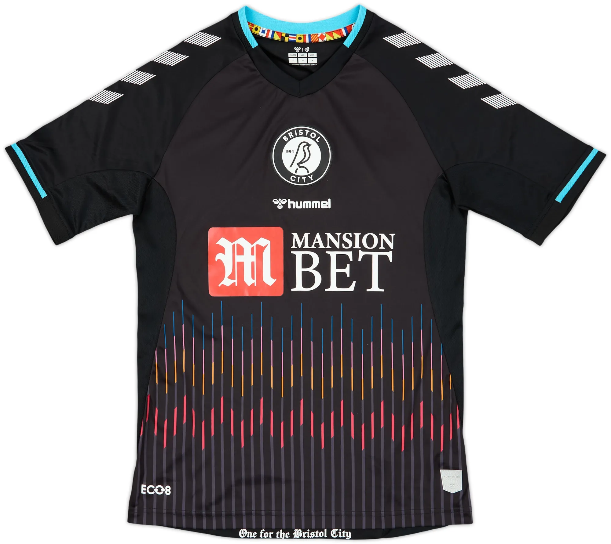 Hummel Bristol City Mens SS Away Shirt 2021/22