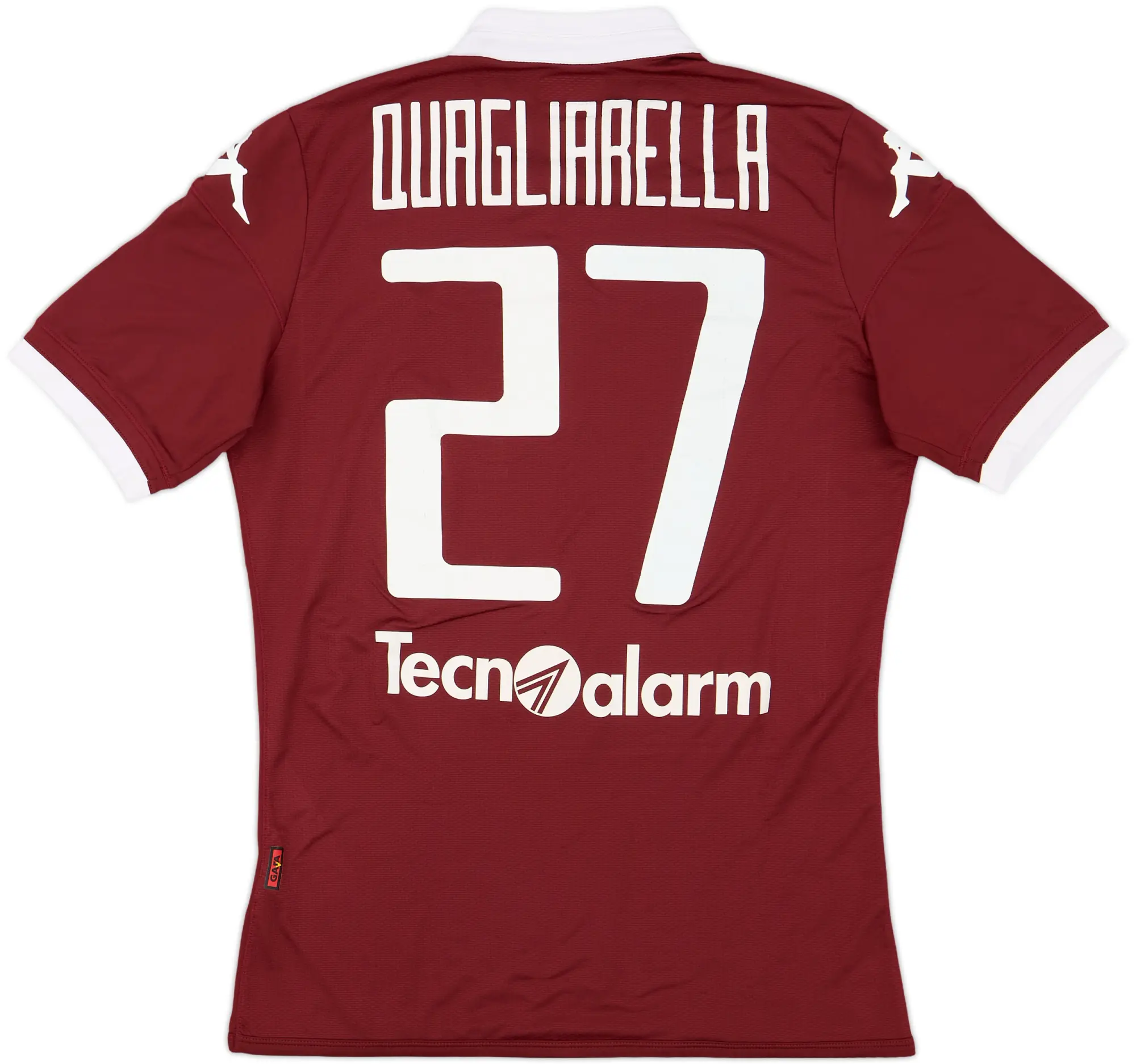 2015-16 Torino Authentic Home Shirt Quagliarella #27 - 6/10 - (M)