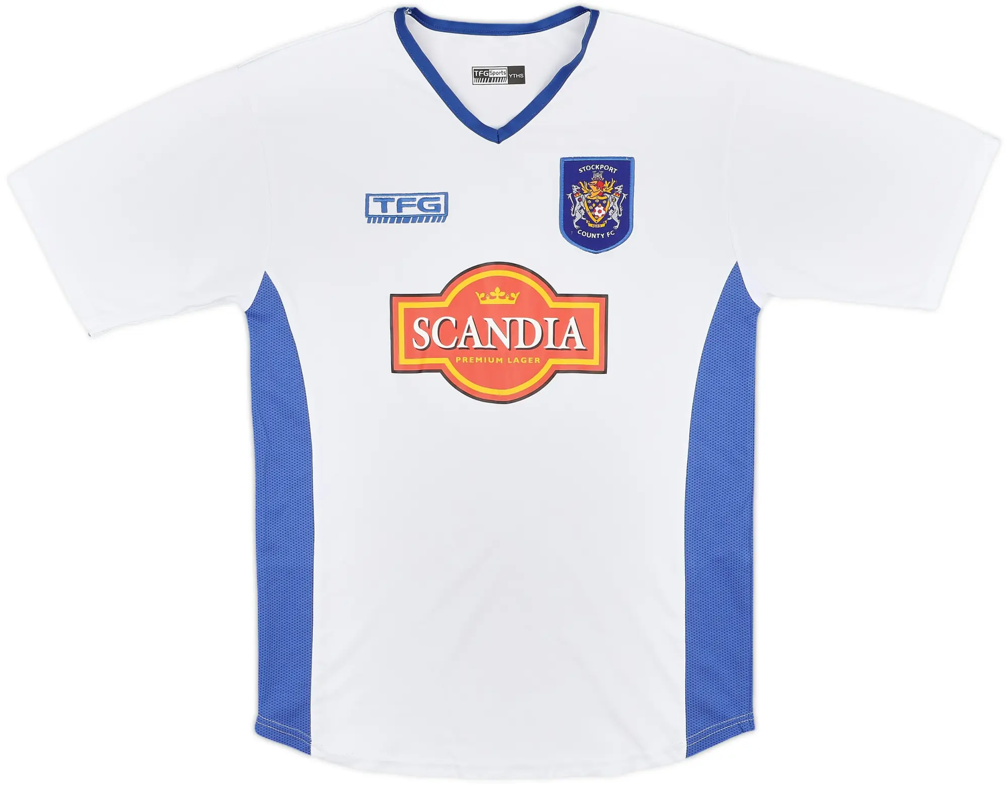 2004-05 Stockport County Away Shirt - 9/10 - (Y)