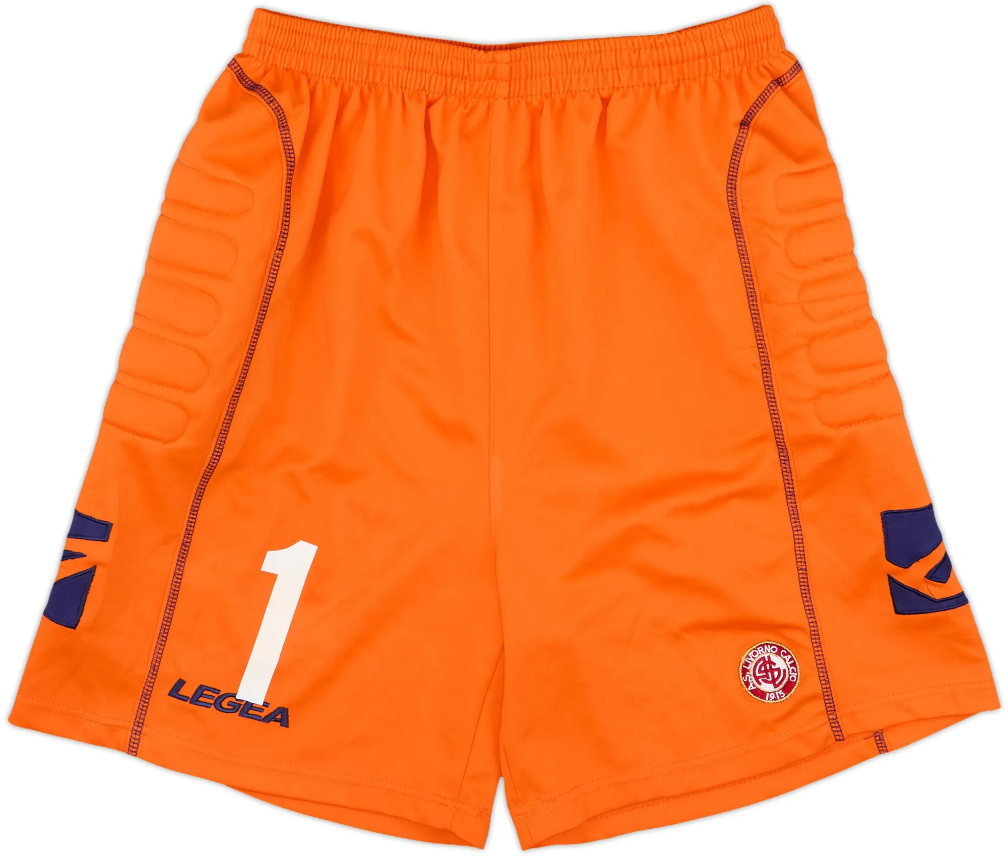 2007-08 Livorno GK Shorts #1 - 8/10 - (XL)