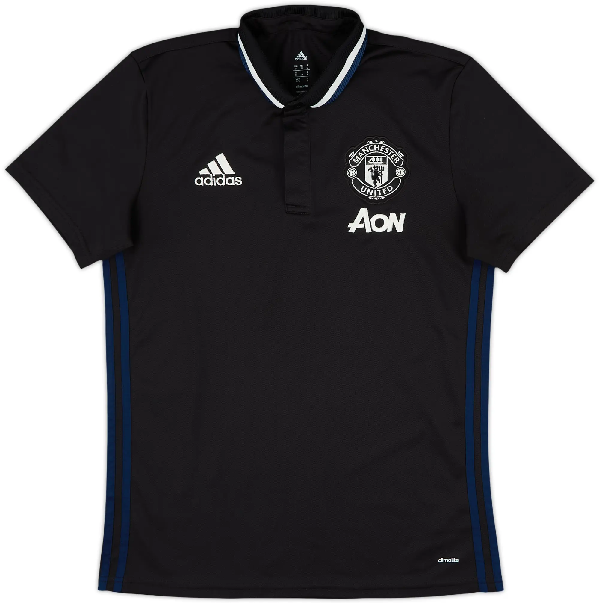 2016-17 Manchester United adidas Polo Shirt - 10/10 - (M)