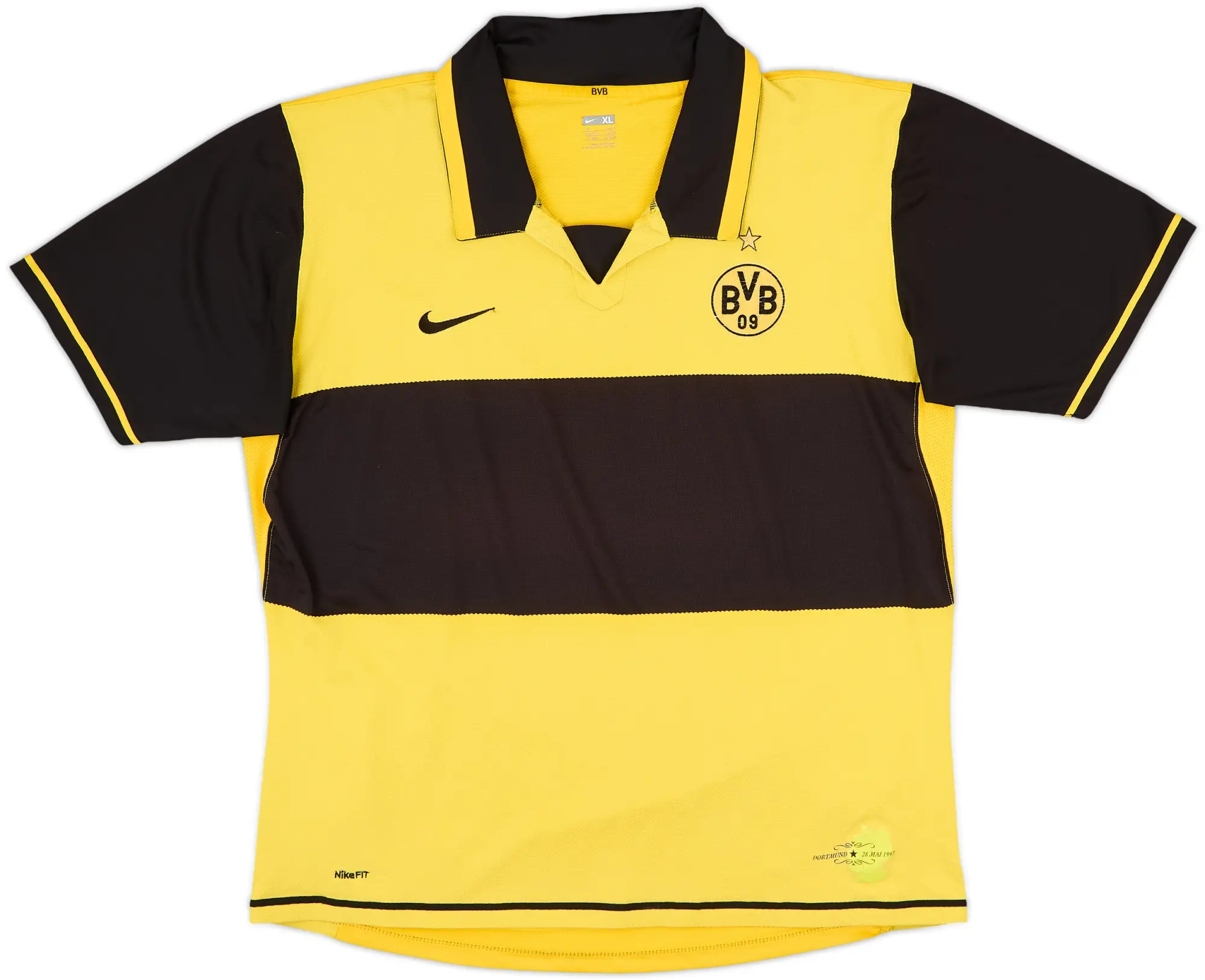 Nike Borussia Dortmund Mens SS Home Shirt 2007/08