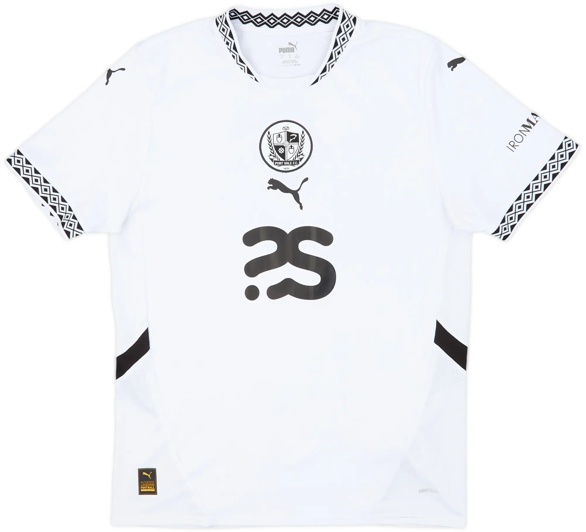 2024-25 Port Vale Home Shirt - 9/10 - (M)
