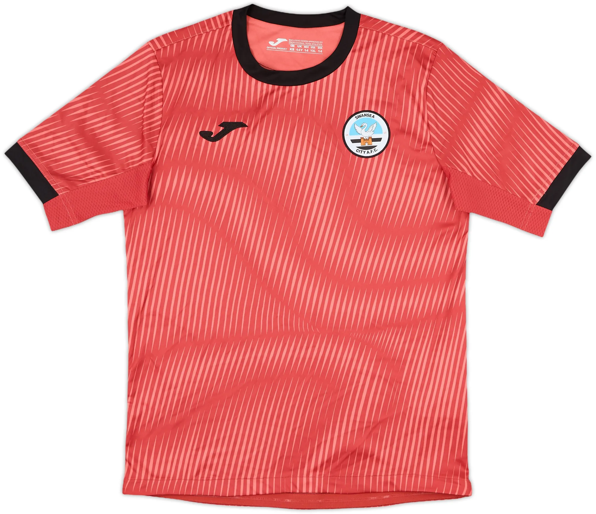 Joma Swansea City Boys SS Home Shirt 2021/22