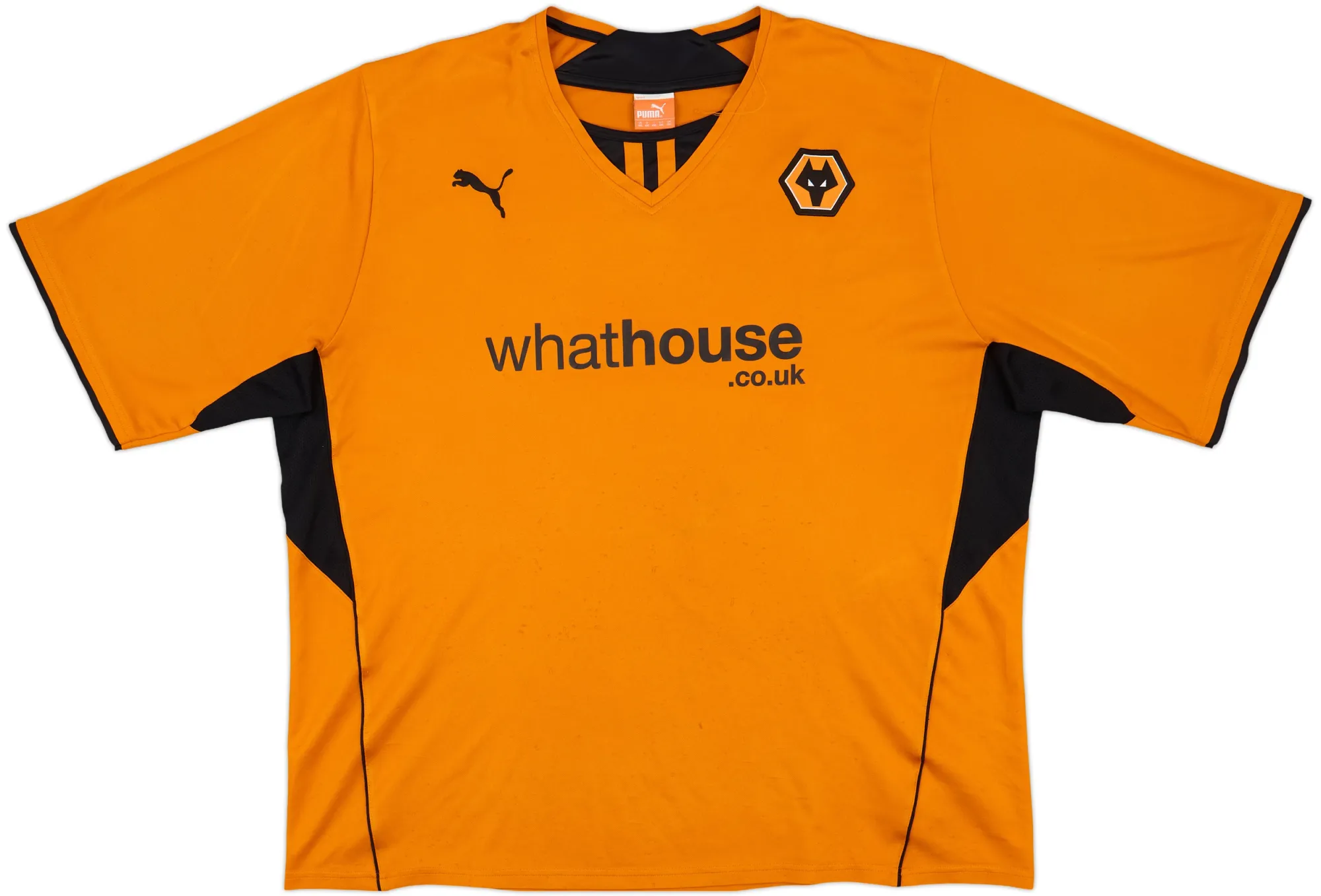 Puma Wolverhampton Wanderers Mens SS Home Shirt 2013/14