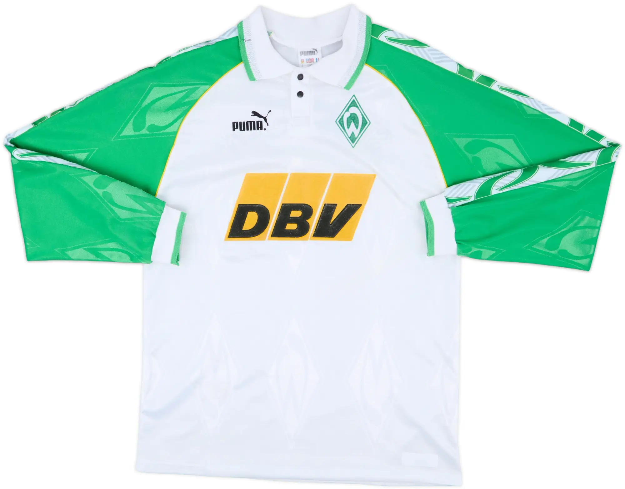 Puma Werder Bremen Mens LS Home Shirt 1995/96
