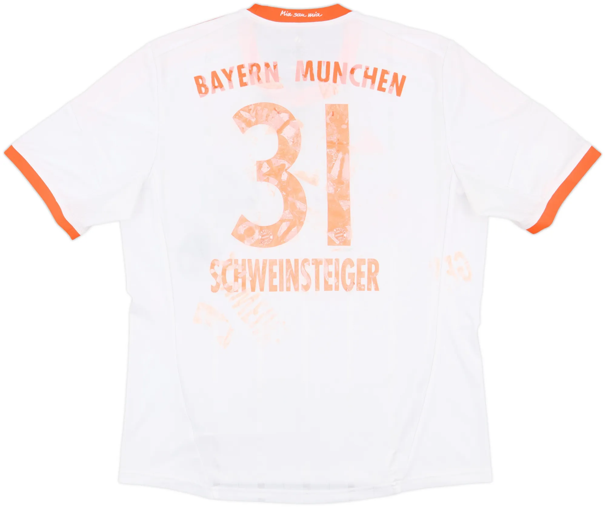 2012-13 Bayern Munich Away Shirt Schweinsteiger #31 - 3/10 - (XL)