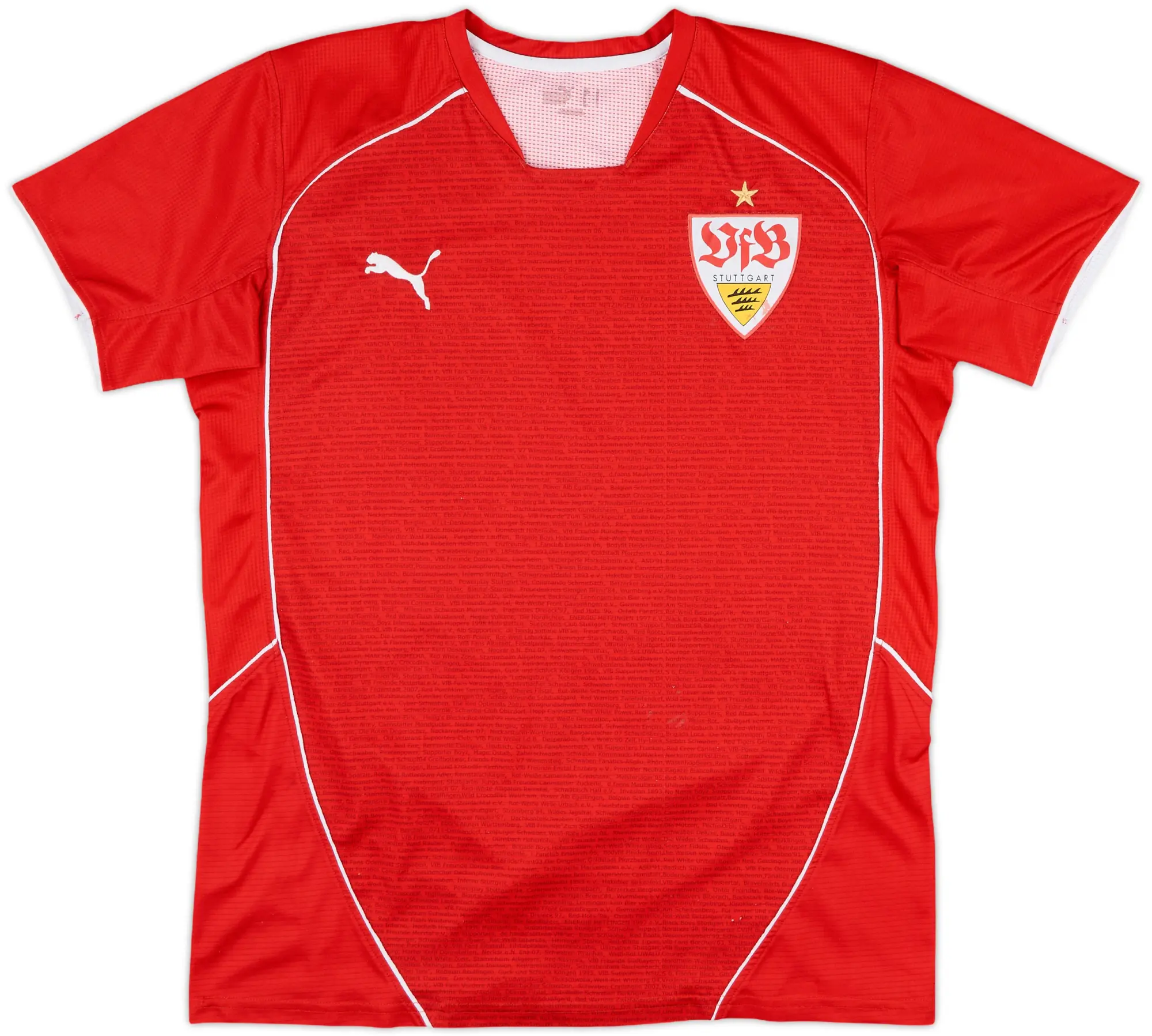 Puma Stuttgart Mens SS Home Shirt 2013/14