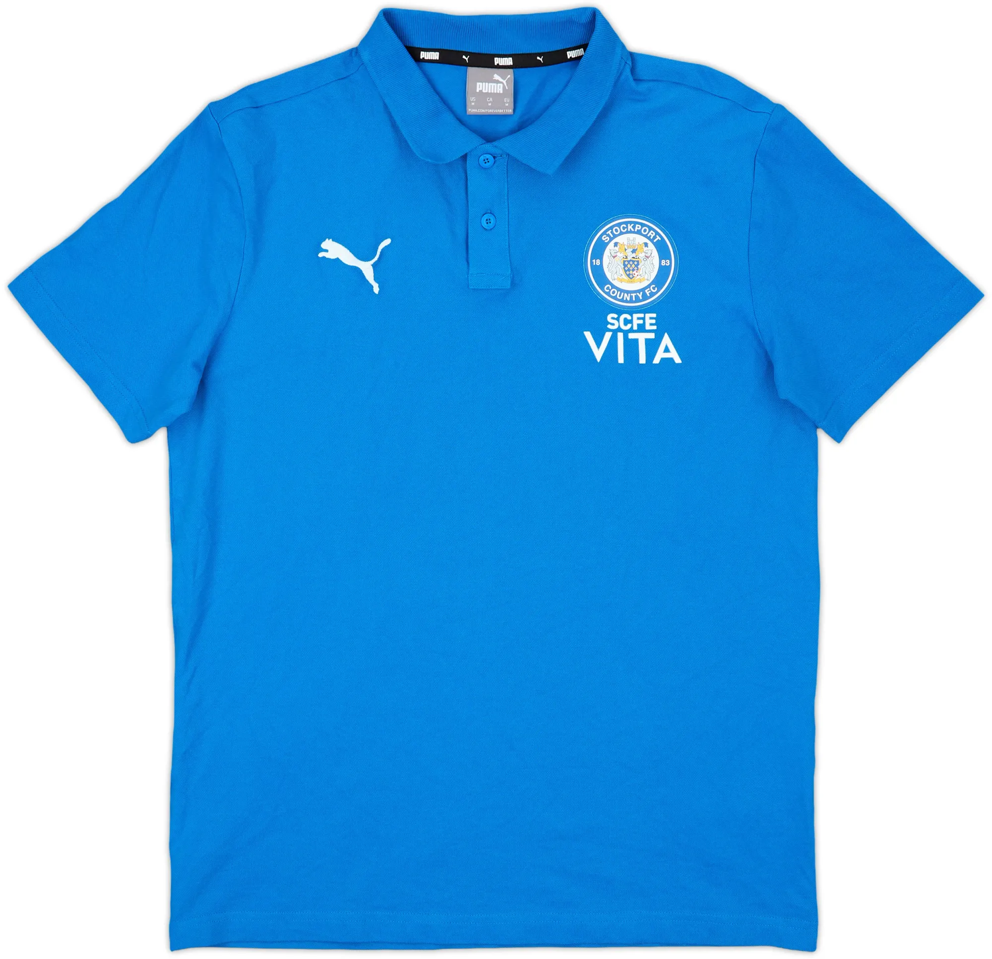 Puma Stockport County FC Mens SS Home Shirt 2020/21