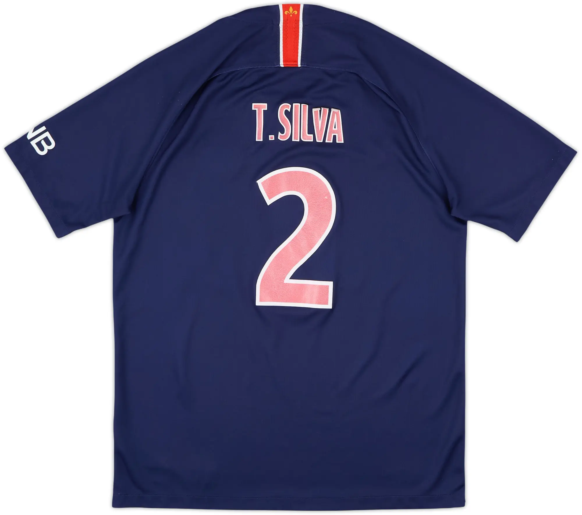 2018-19 Paris Saint-Germain Home Shirt T. Silva #2 - 5/10 - (M)