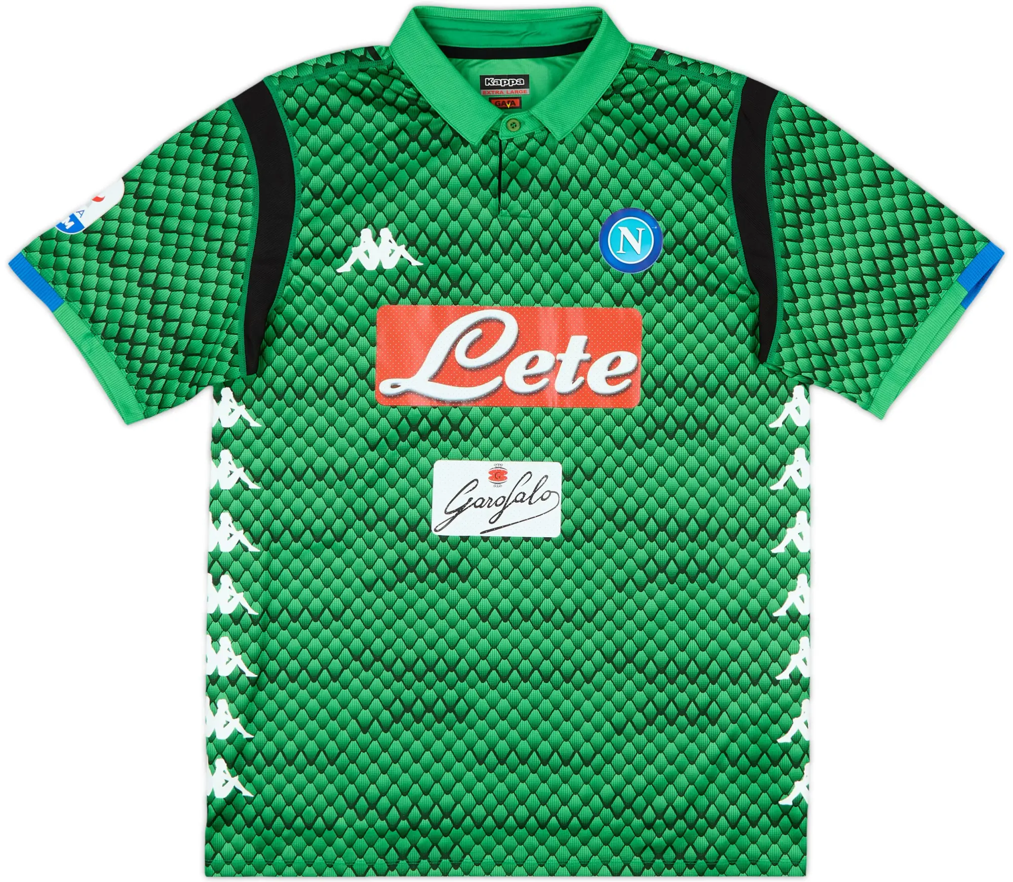2018-19 Napoli GK S/S Shirt - 8/10 - (XL)