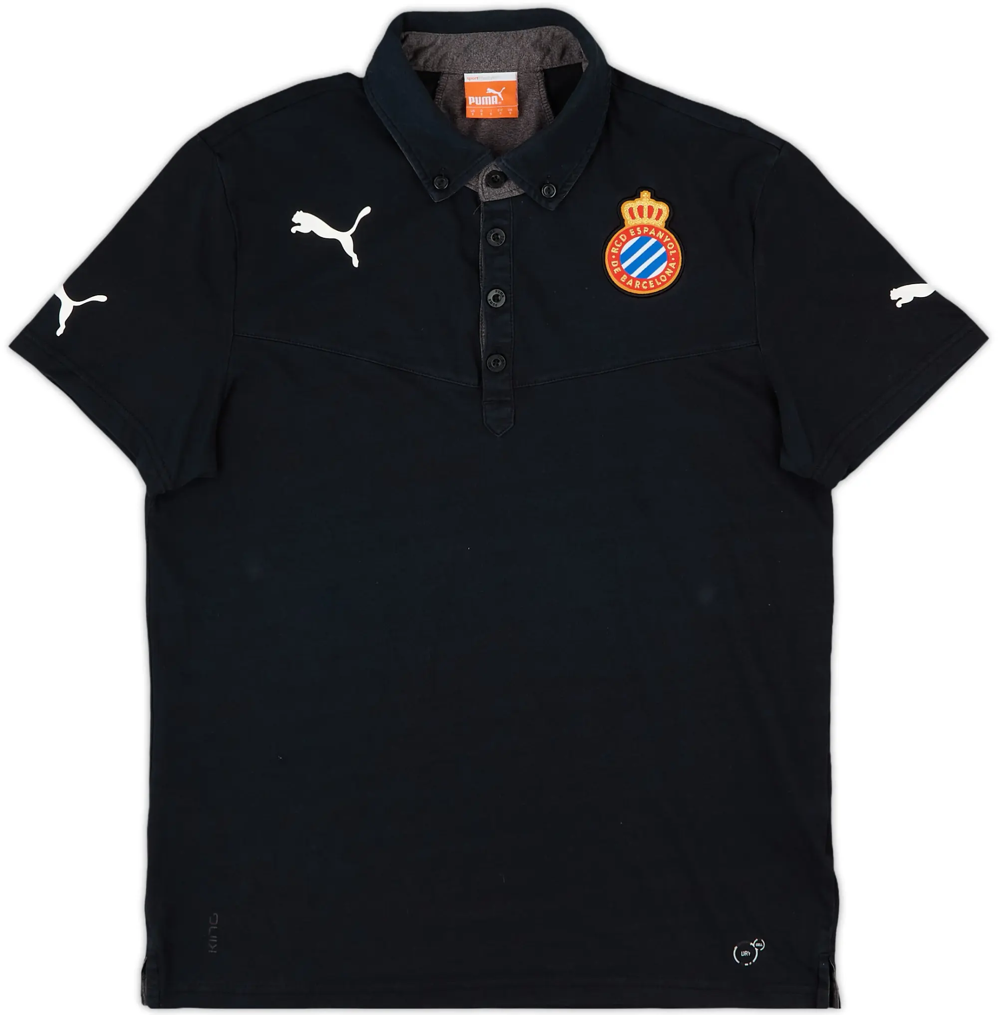 2013-14 Espanyol Puma Polo Shirt - 8/10 - (S)