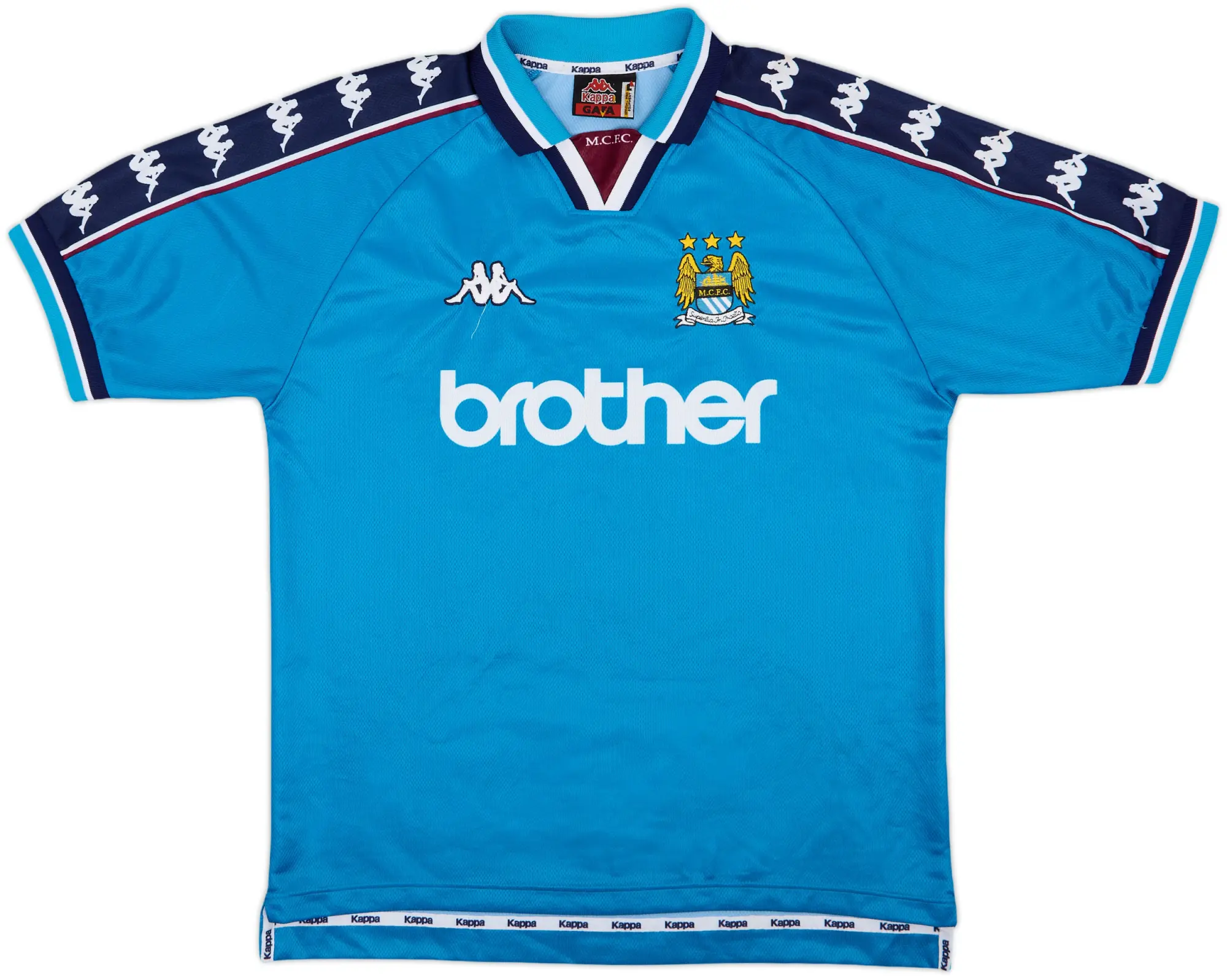 1997-99 Manchester City Home Shirt - 9/10 - (L)
