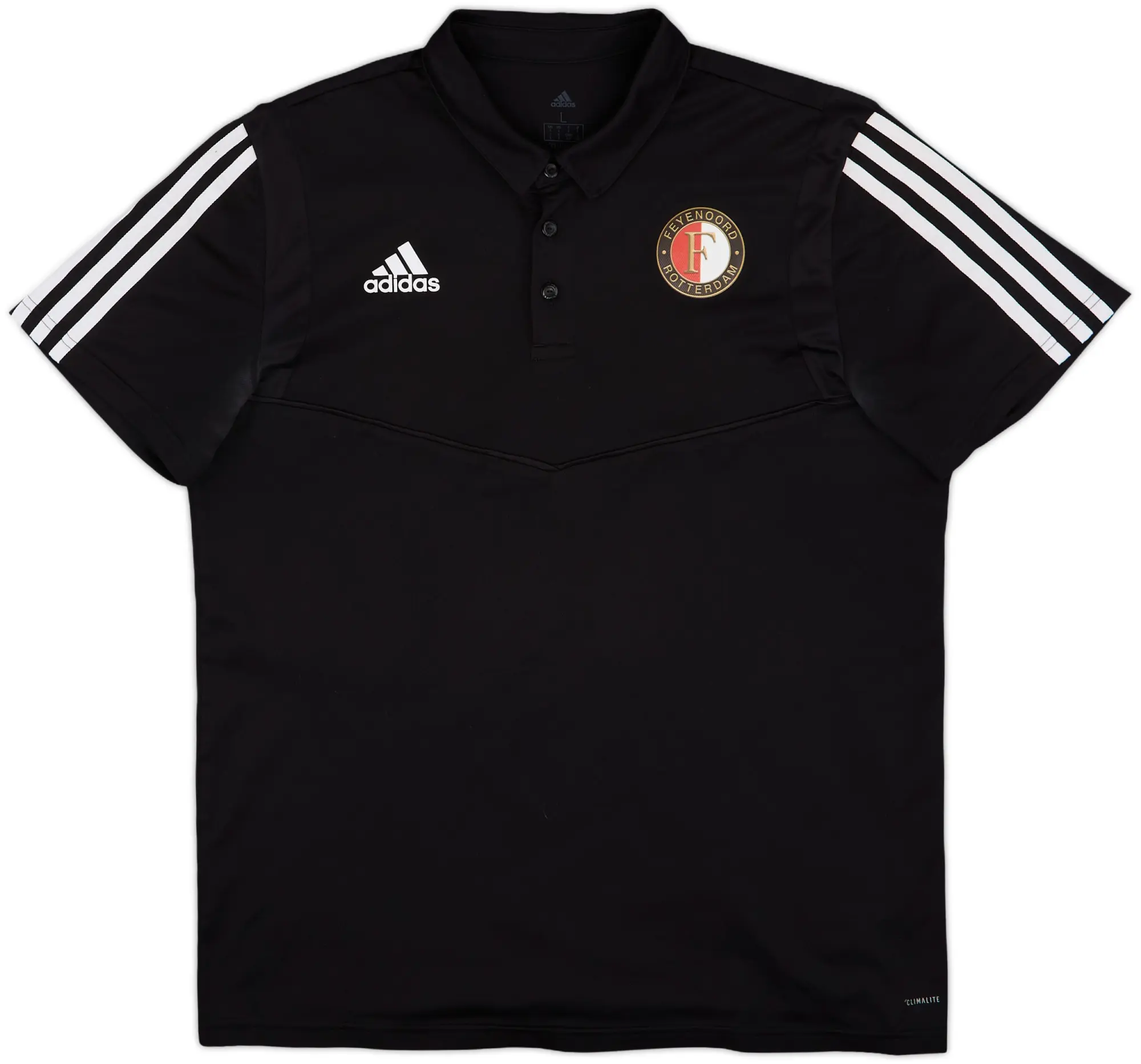 2019-20 Feyernoord adidas Polo Shirt - 9/10 - (L)