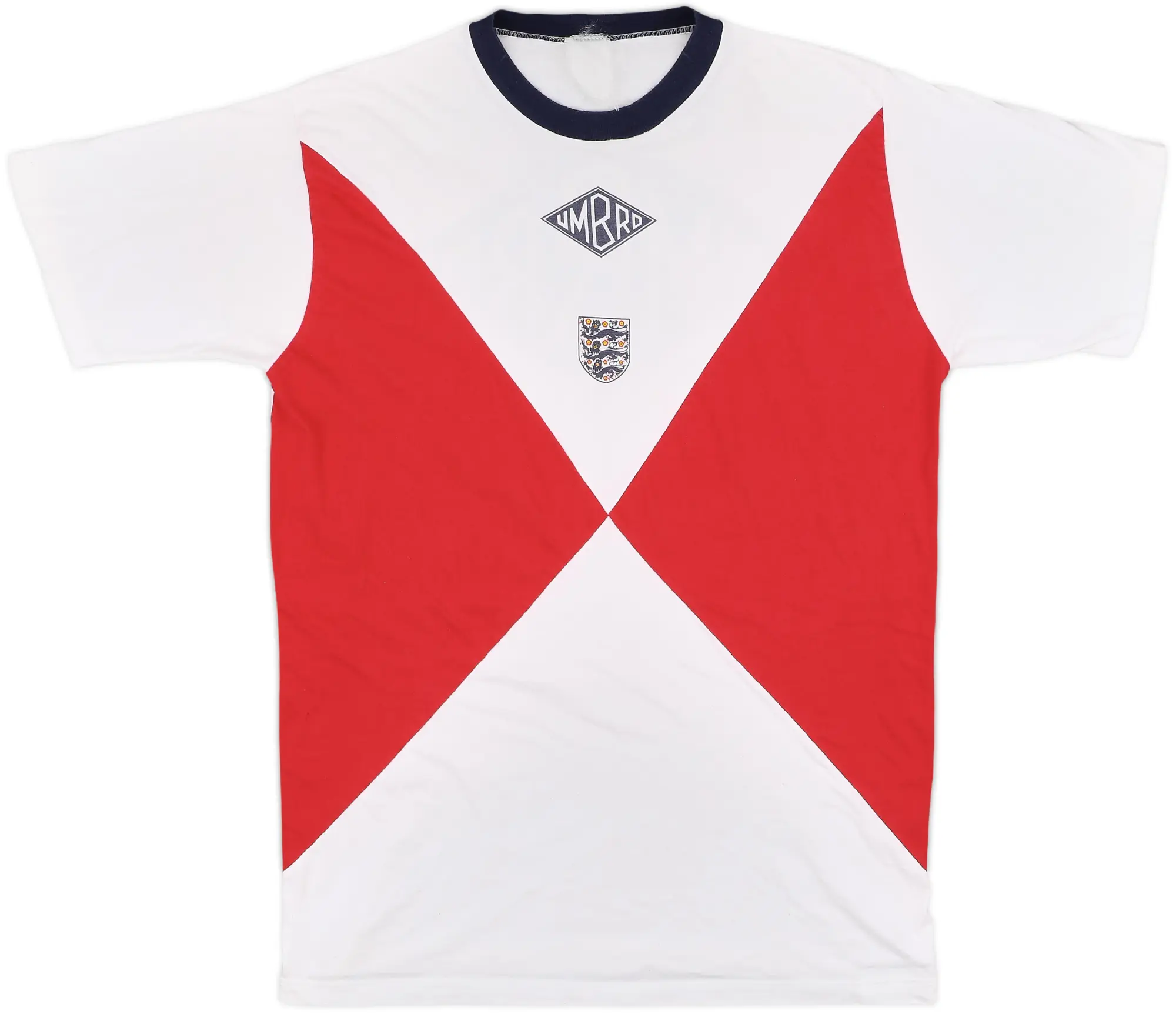 1988-90 England Umbro Cotton Tee - 8/10 - (L)