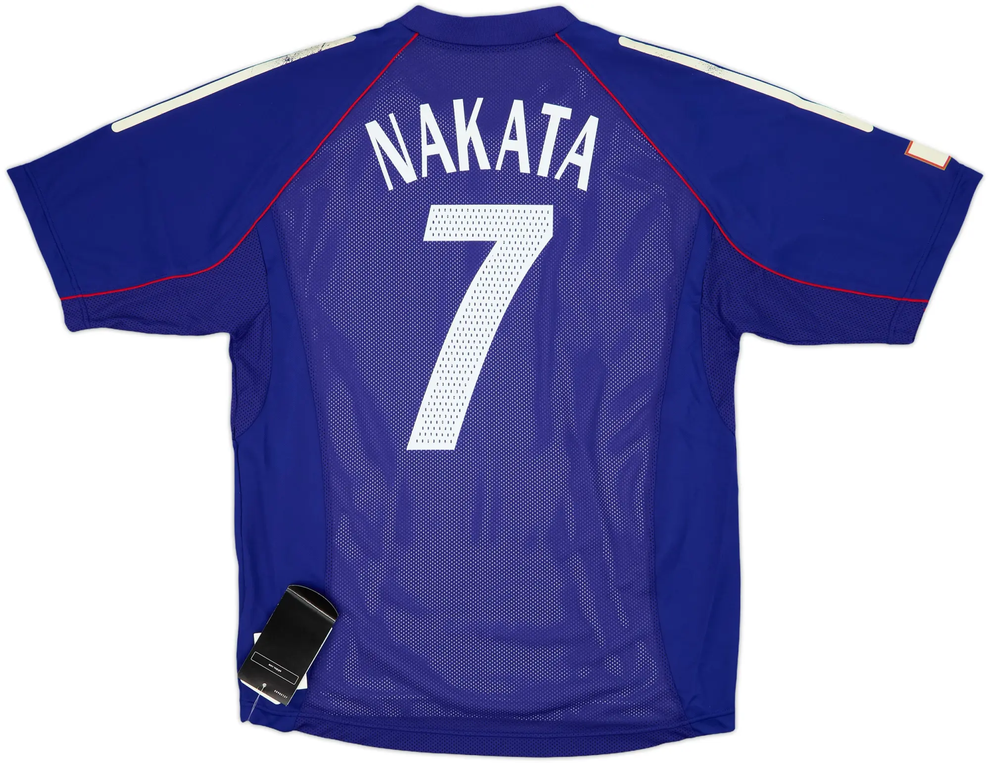 2002-04 Japan Player Issue Home Shirt Nakata #7 (L)
