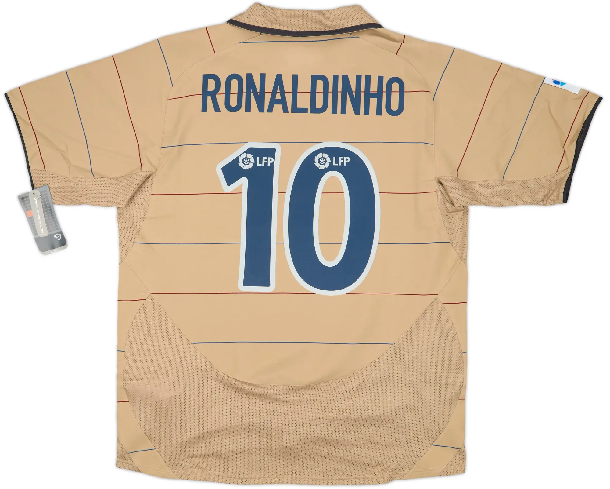 2003-05 Barcelona Away Shirt Ronaldinho #10 (L)