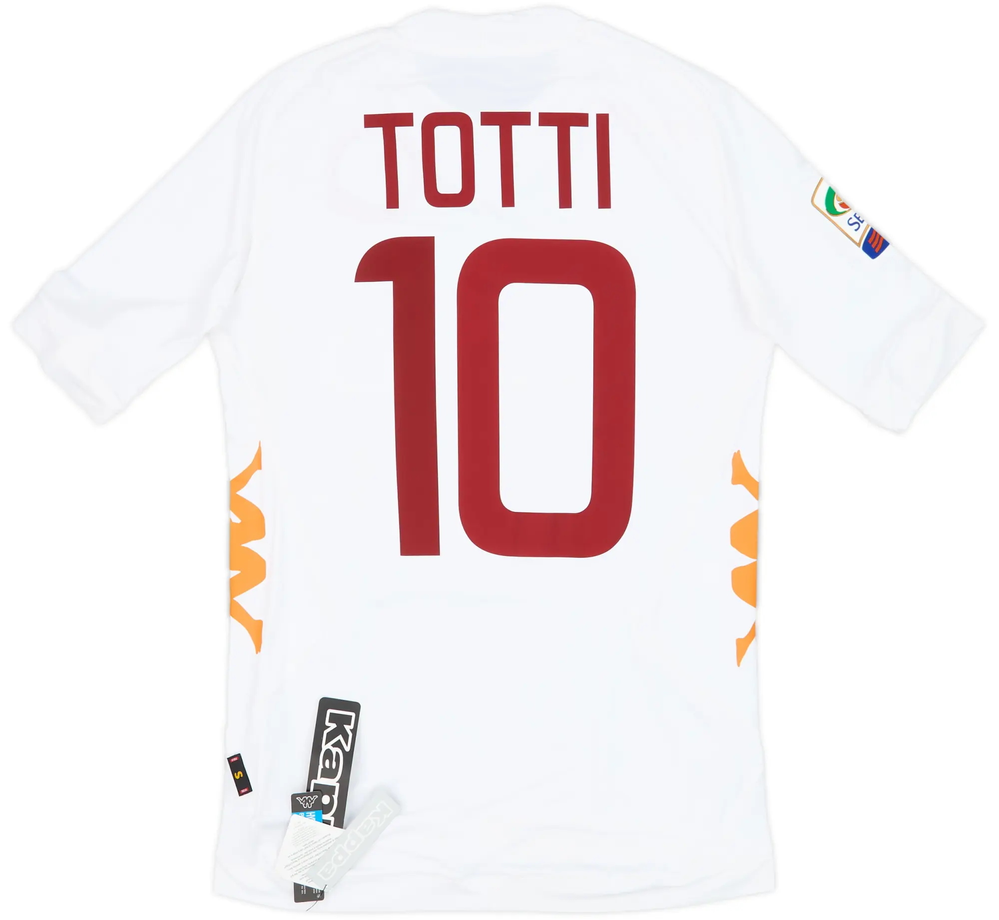 2011-12 Roma Away Shirt Totti #10 (S)
