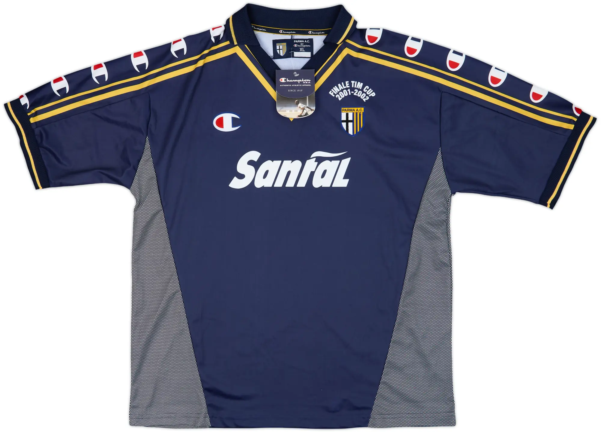 2000-01 Parma 'Signed' Third Shirt (XL)