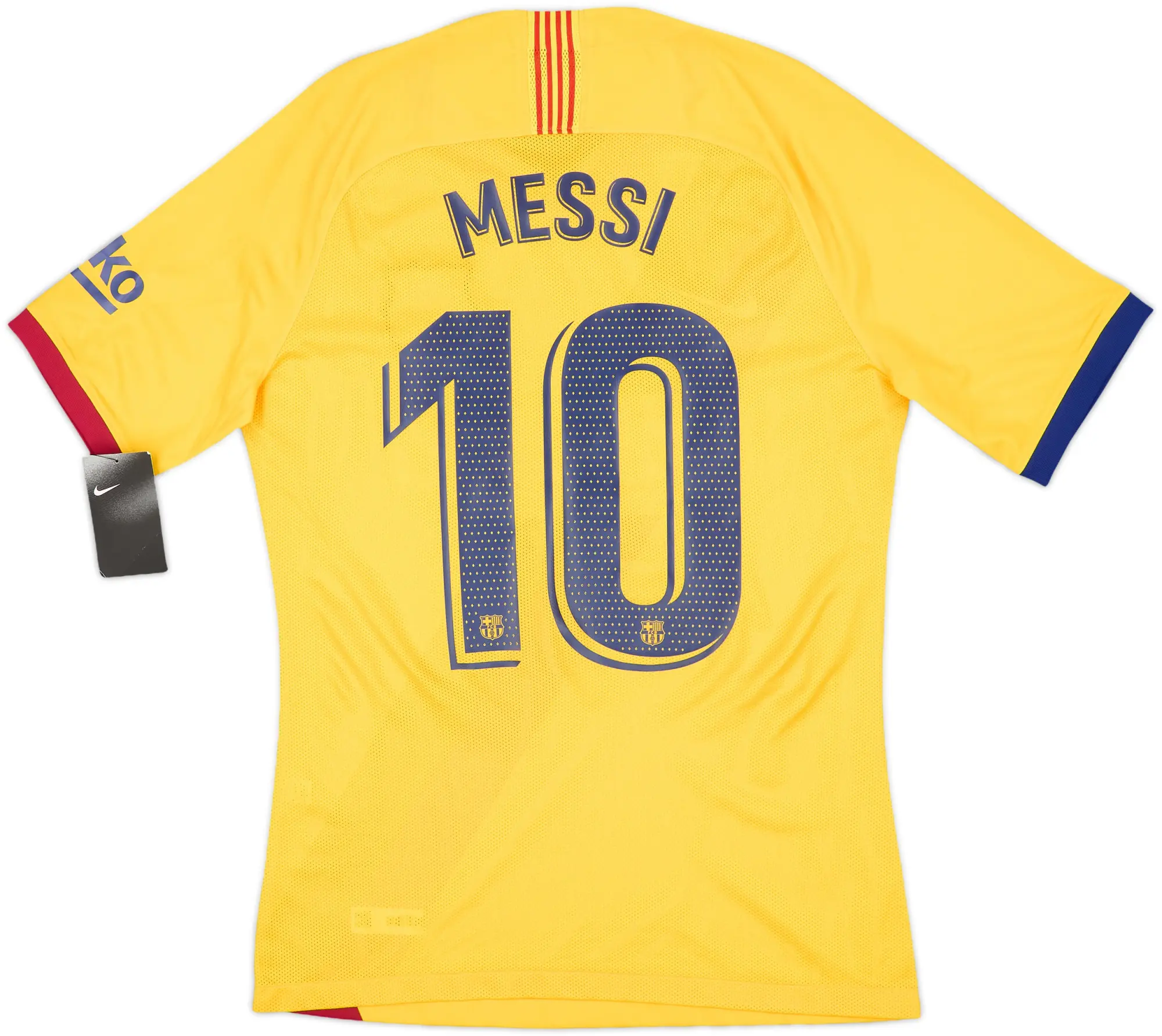 Nike Barcelona Mens SS Player Issue Away Shirt 2019/20